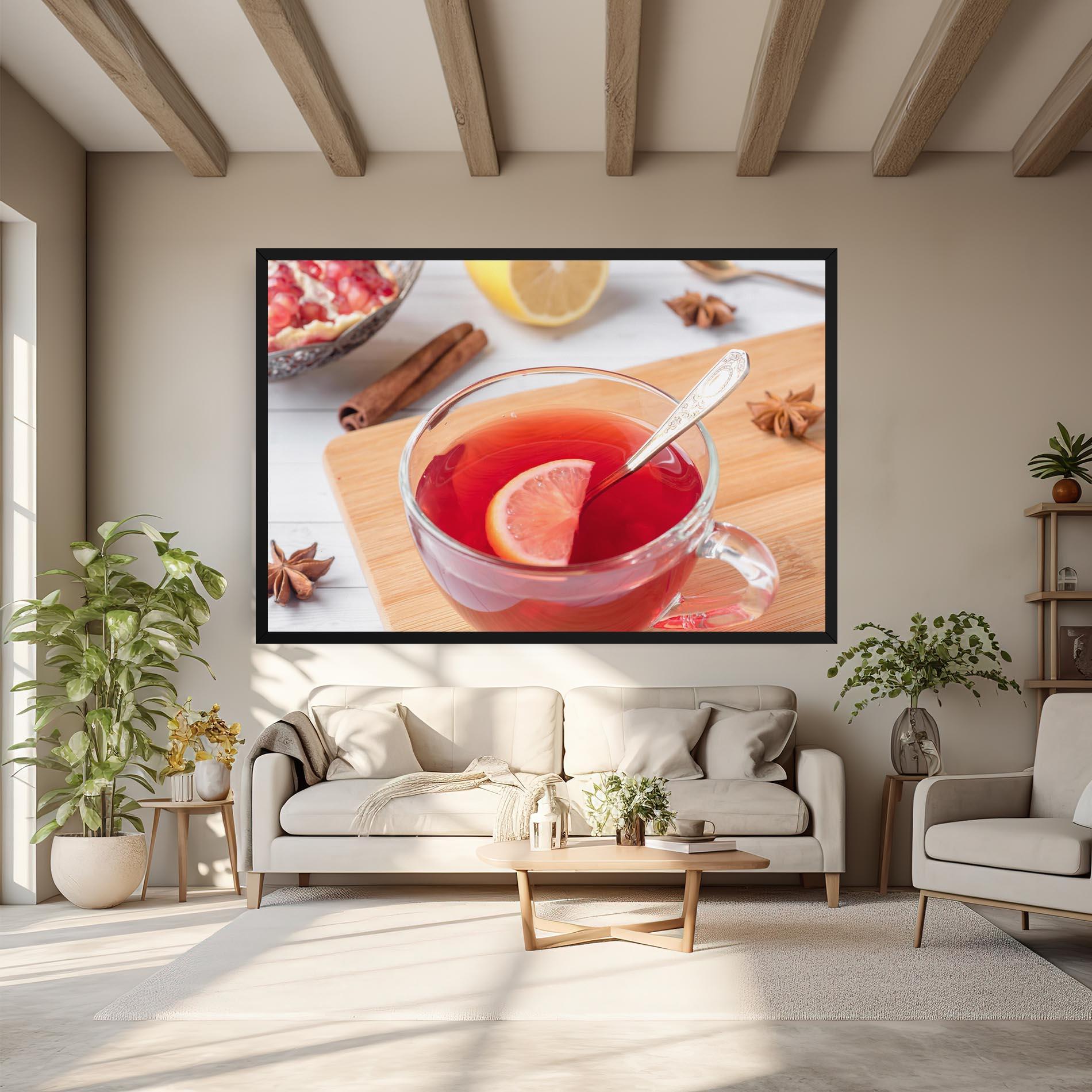 Leinwandbild Homemade Lemonade mockup 6