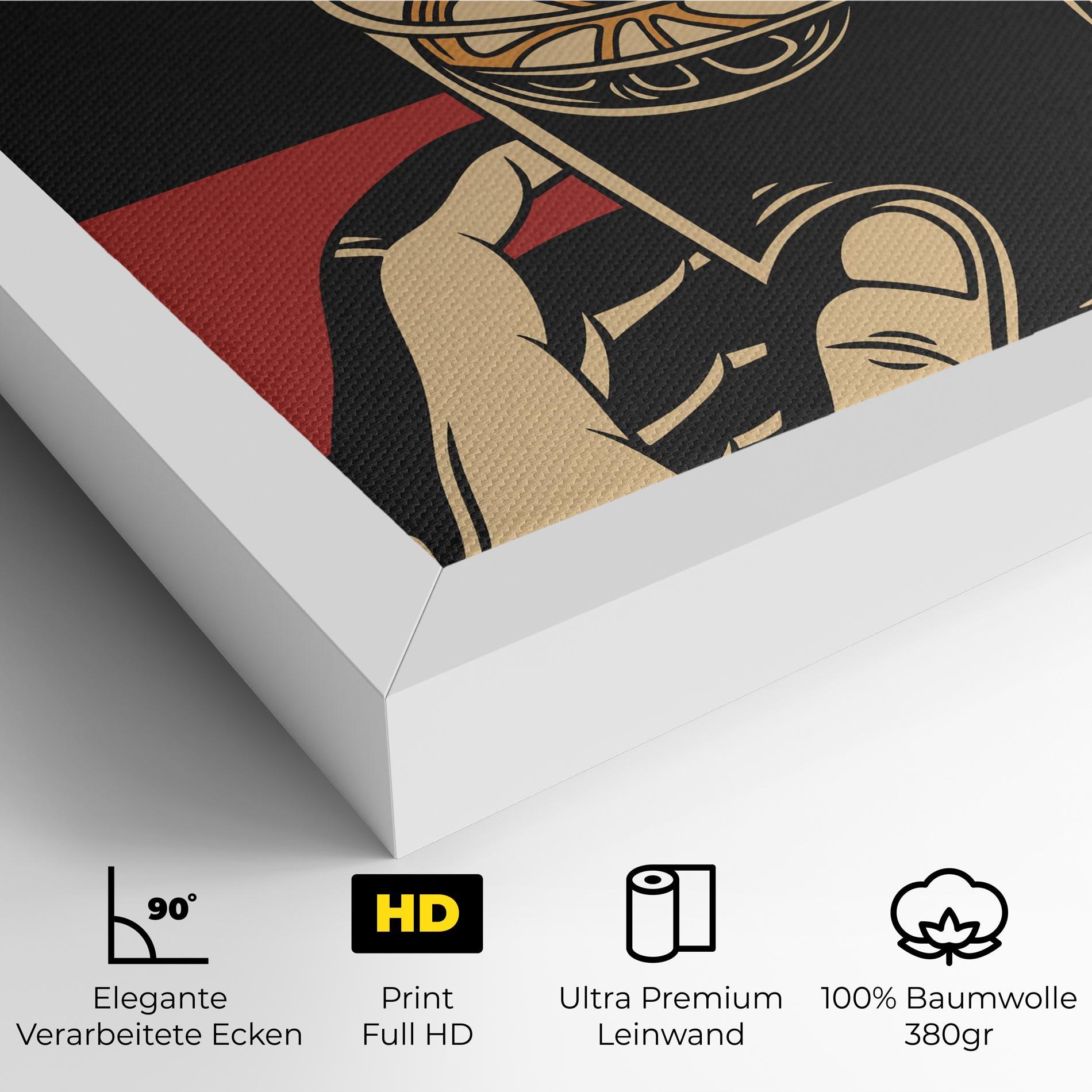 Leinwandbild All U Need mockup 4