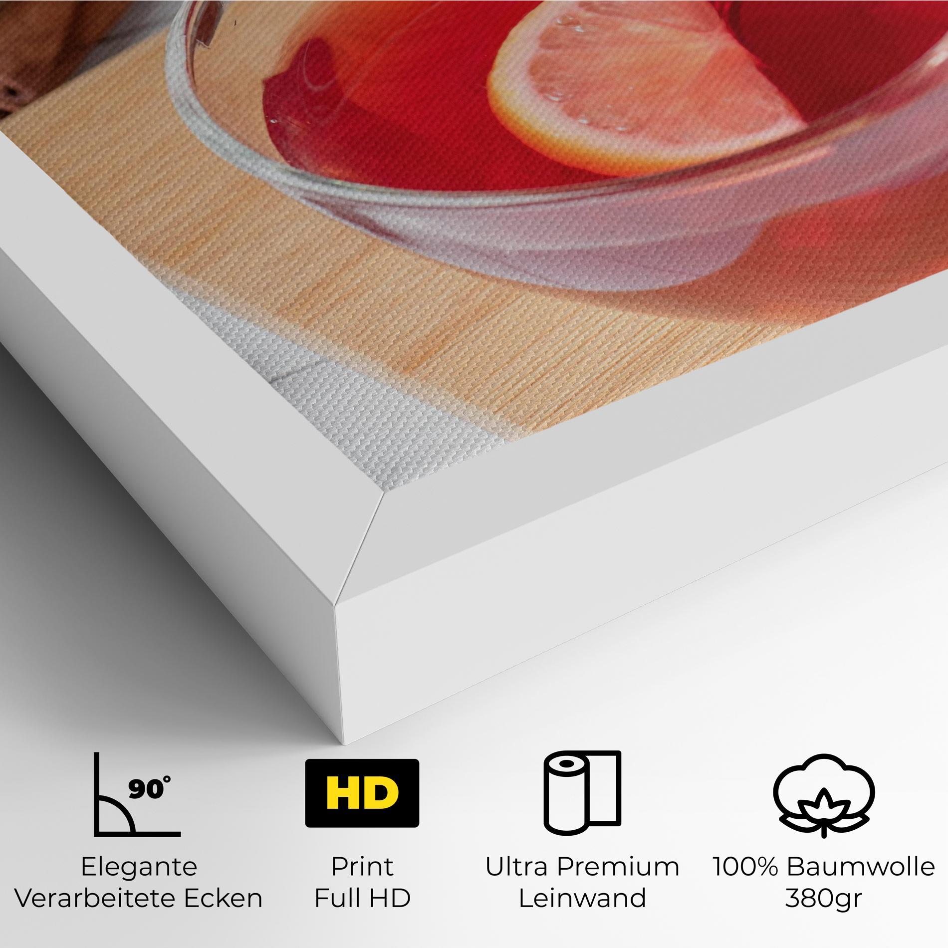 Leinwandbild Homemade Lemonade mockup 4