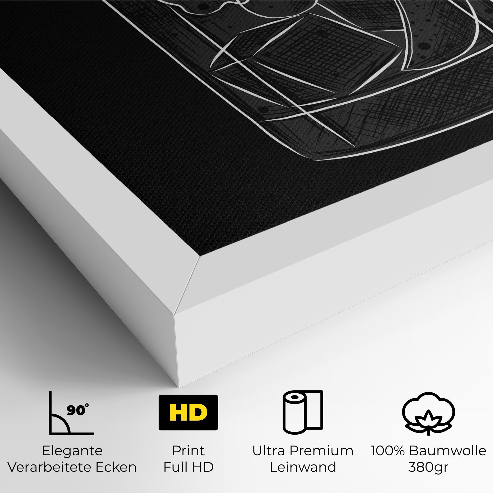 Leinwandbild Lime Drink mockup 4