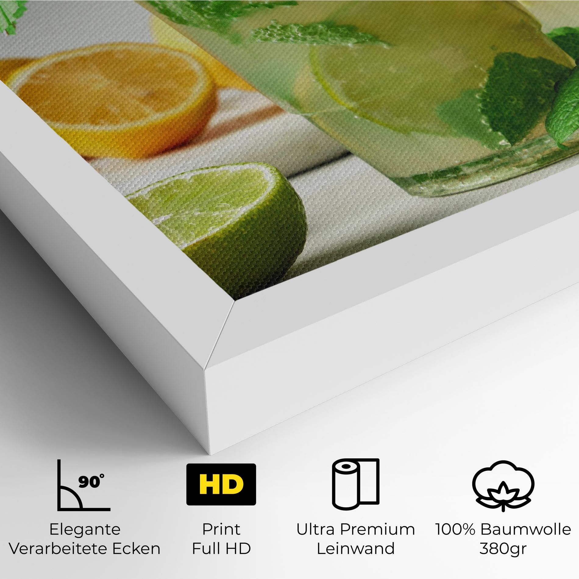 Mint Leaves Lemonade mockup 4