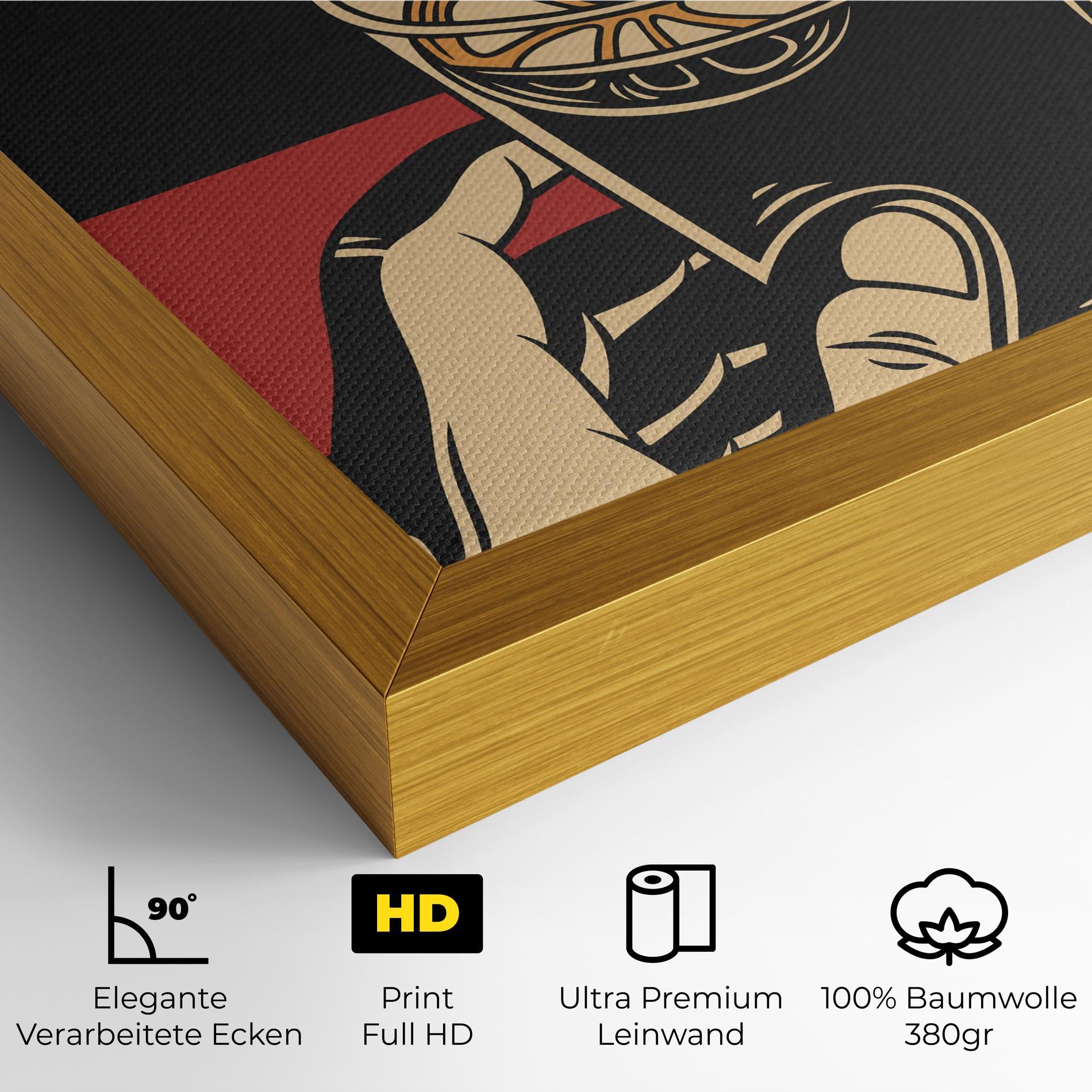 Leinwandbild All U Need mockup 4