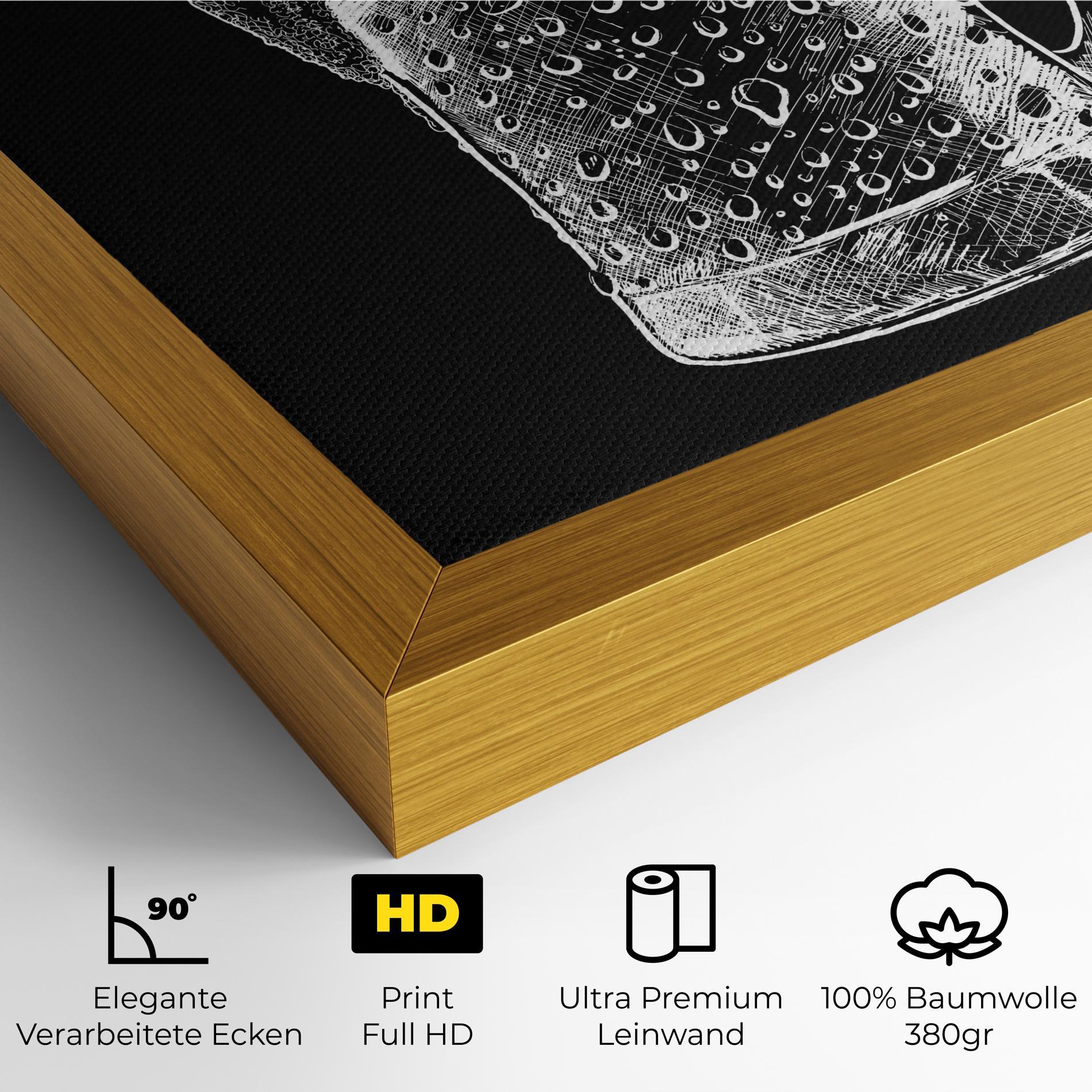 Leinwandbild Beer Woman mockup 4