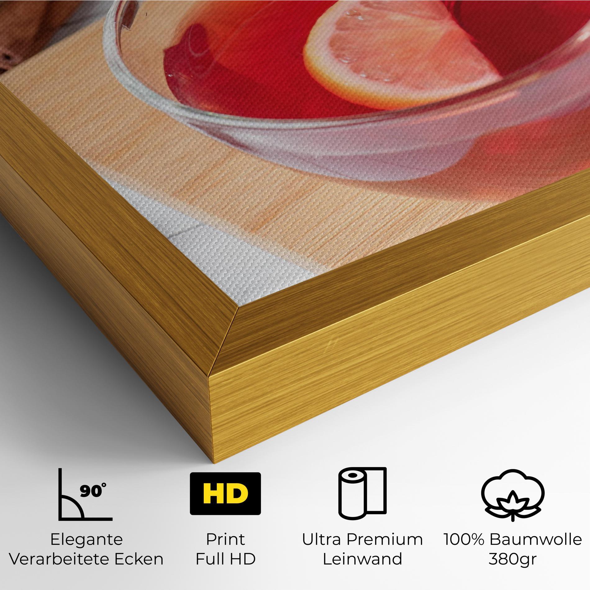 Leinwandbild Homemade Lemonade mockup 4