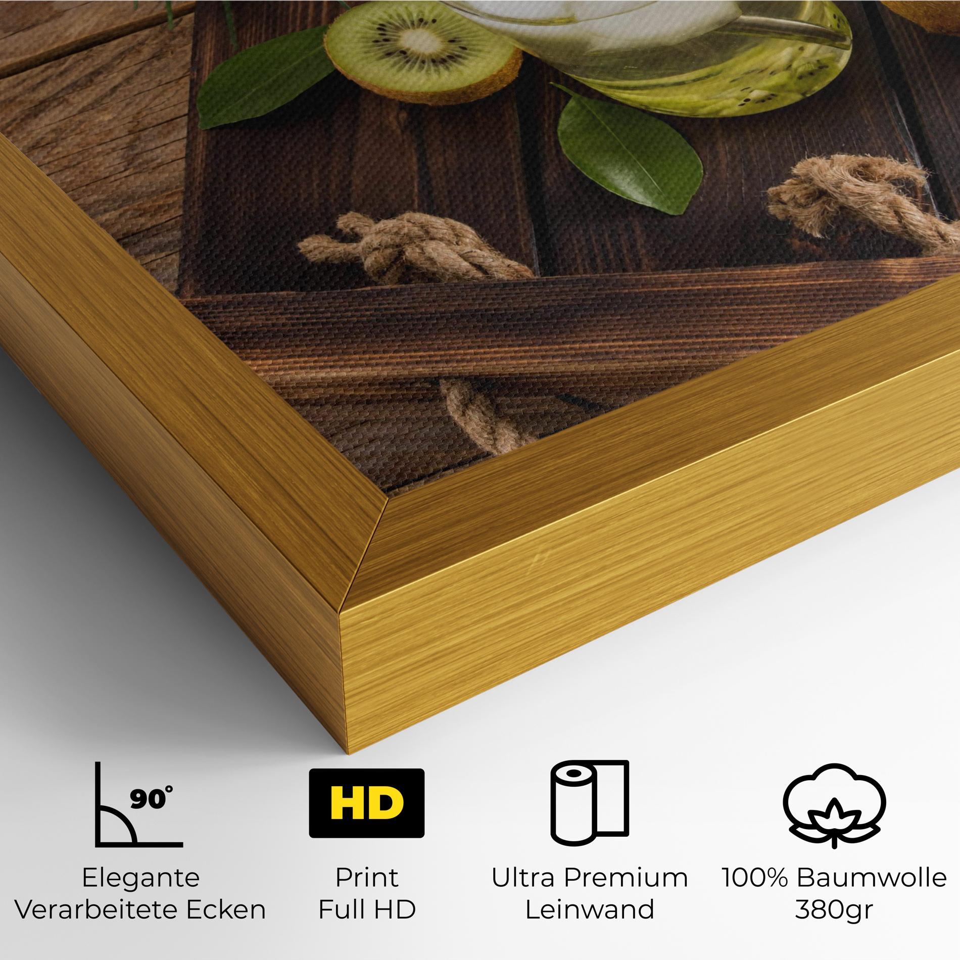 Leinwandbild Kiwi Drinks mockup 4