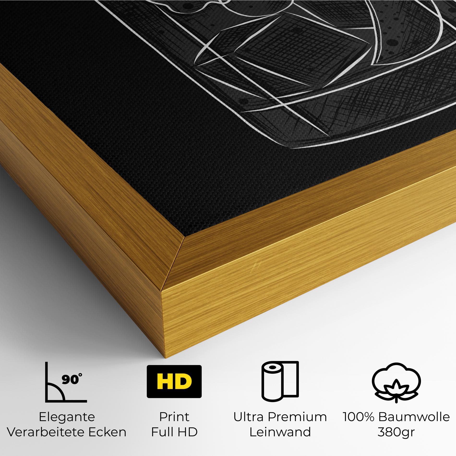 Leinwandbild Lime Drink mockup 4