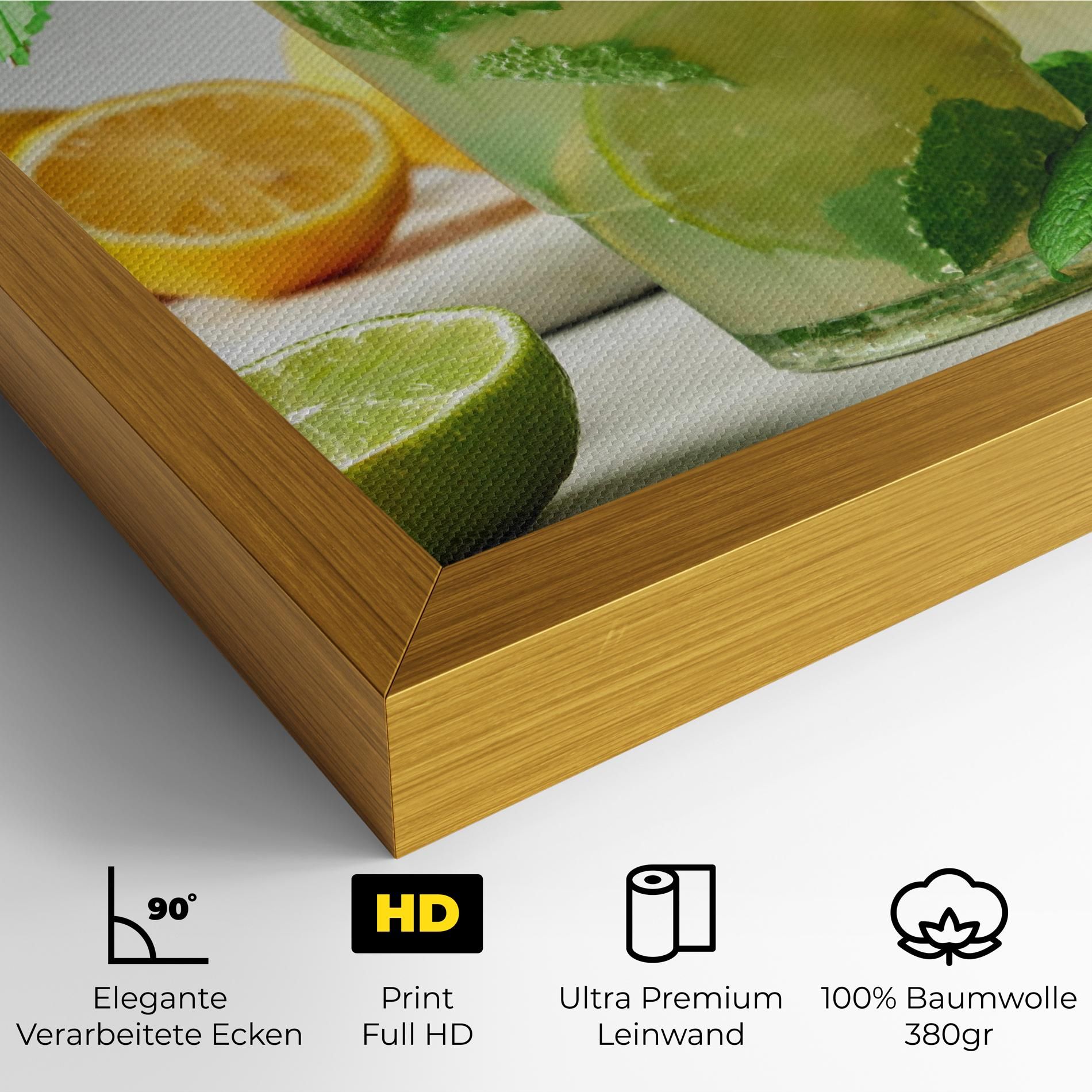 Mint Leaves Lemonade mockup 4