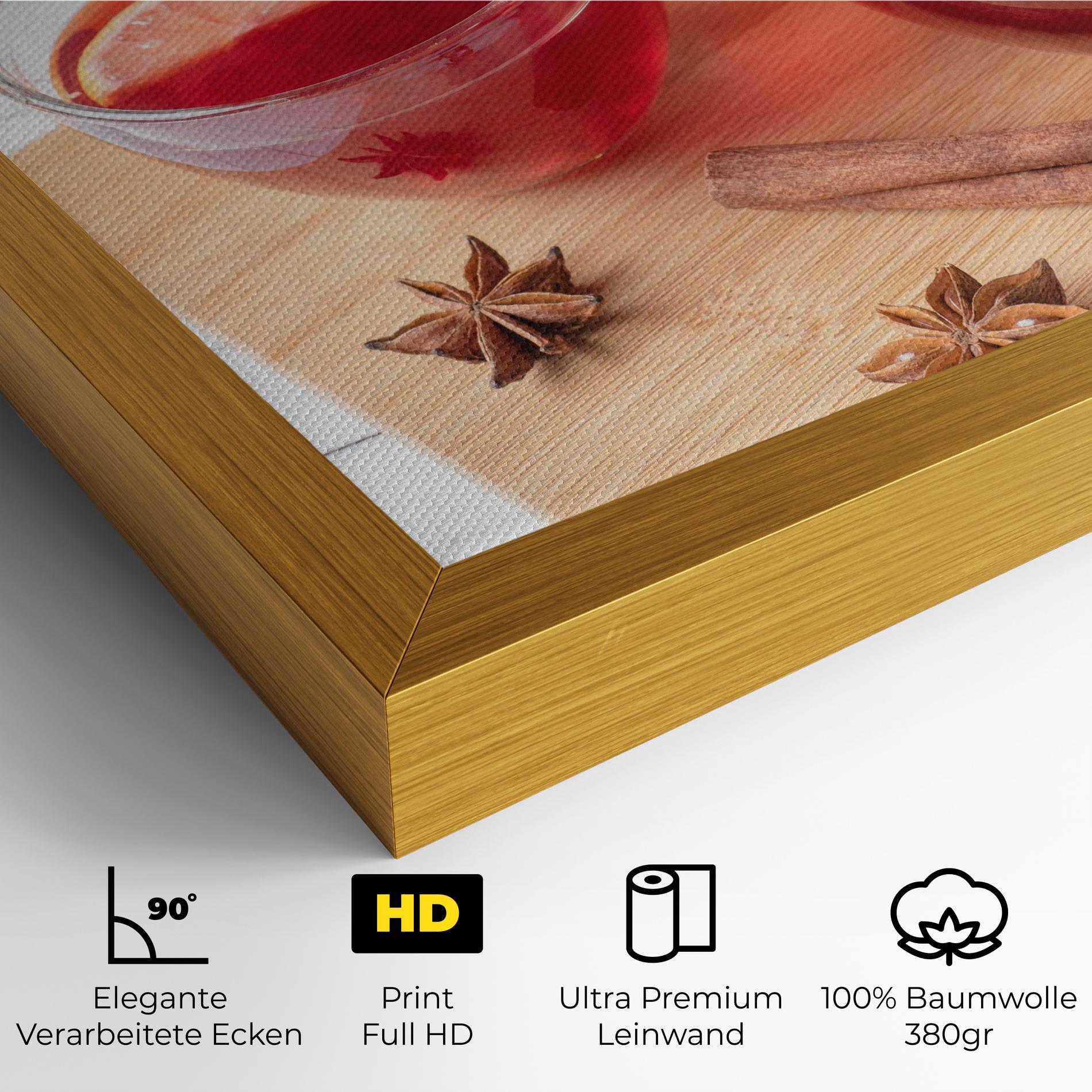 Leinwandbild Pomegranate Lemon mockup 4