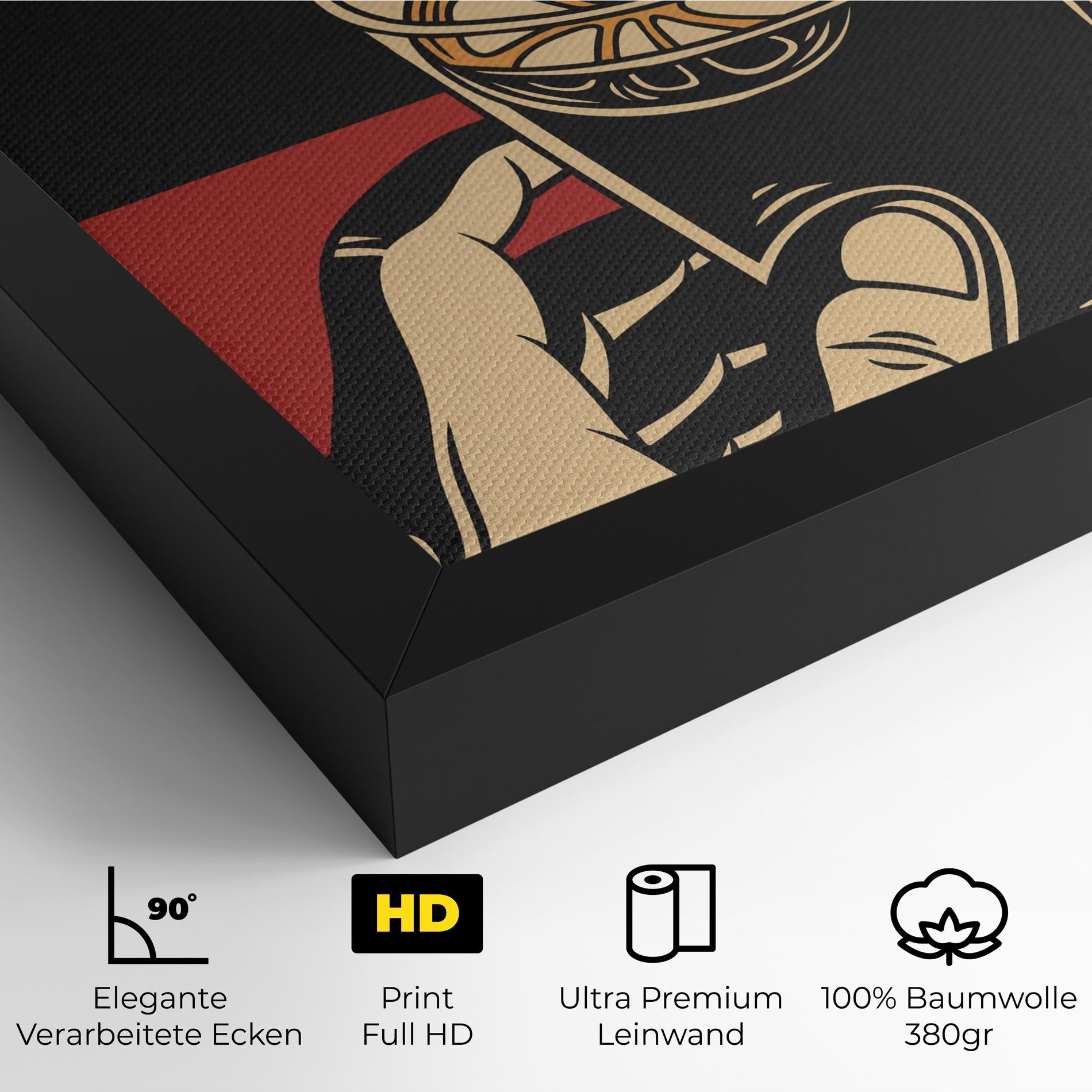 Leinwandbild All U Need mockup 4