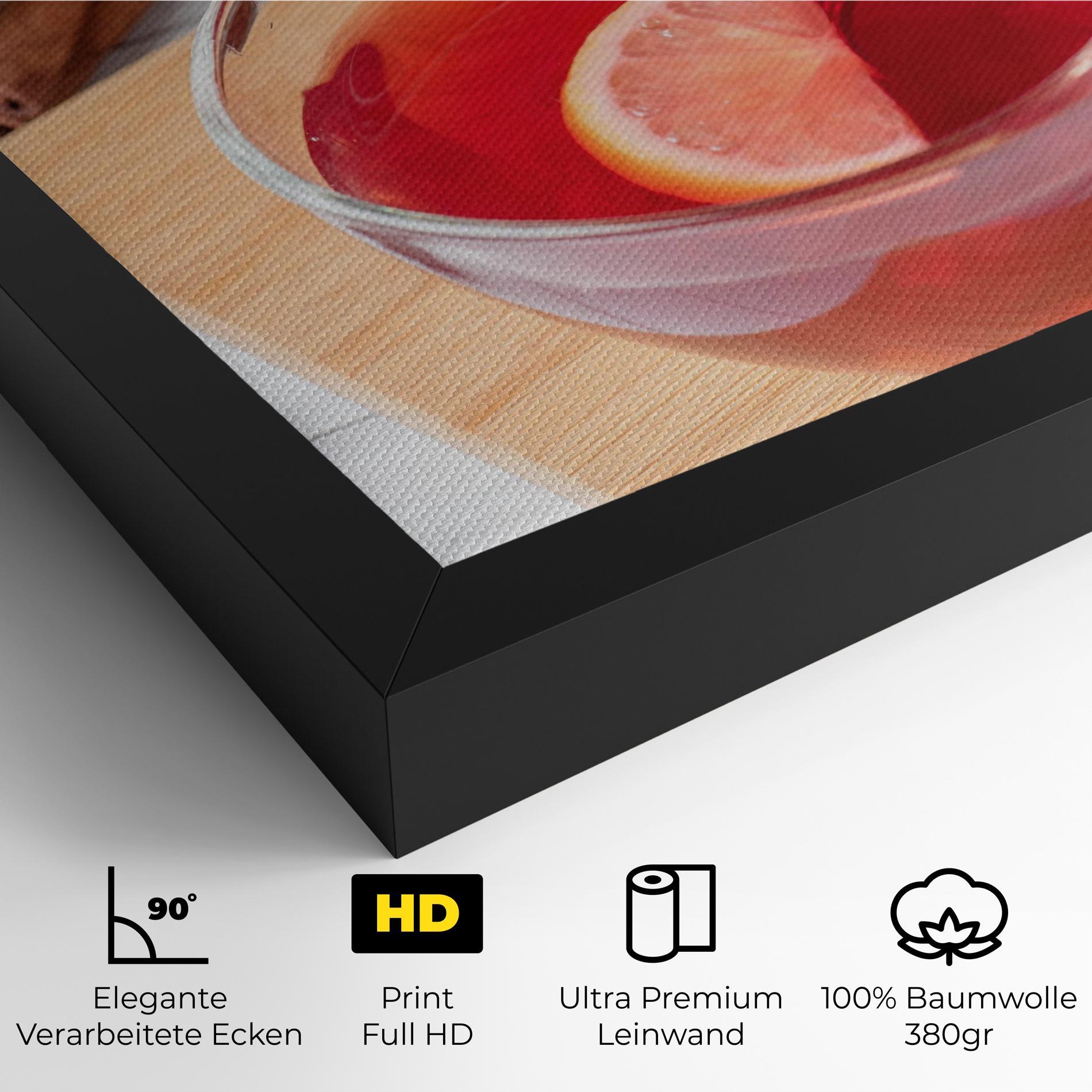 Leinwandbild Homemade Lemonade mockup 4