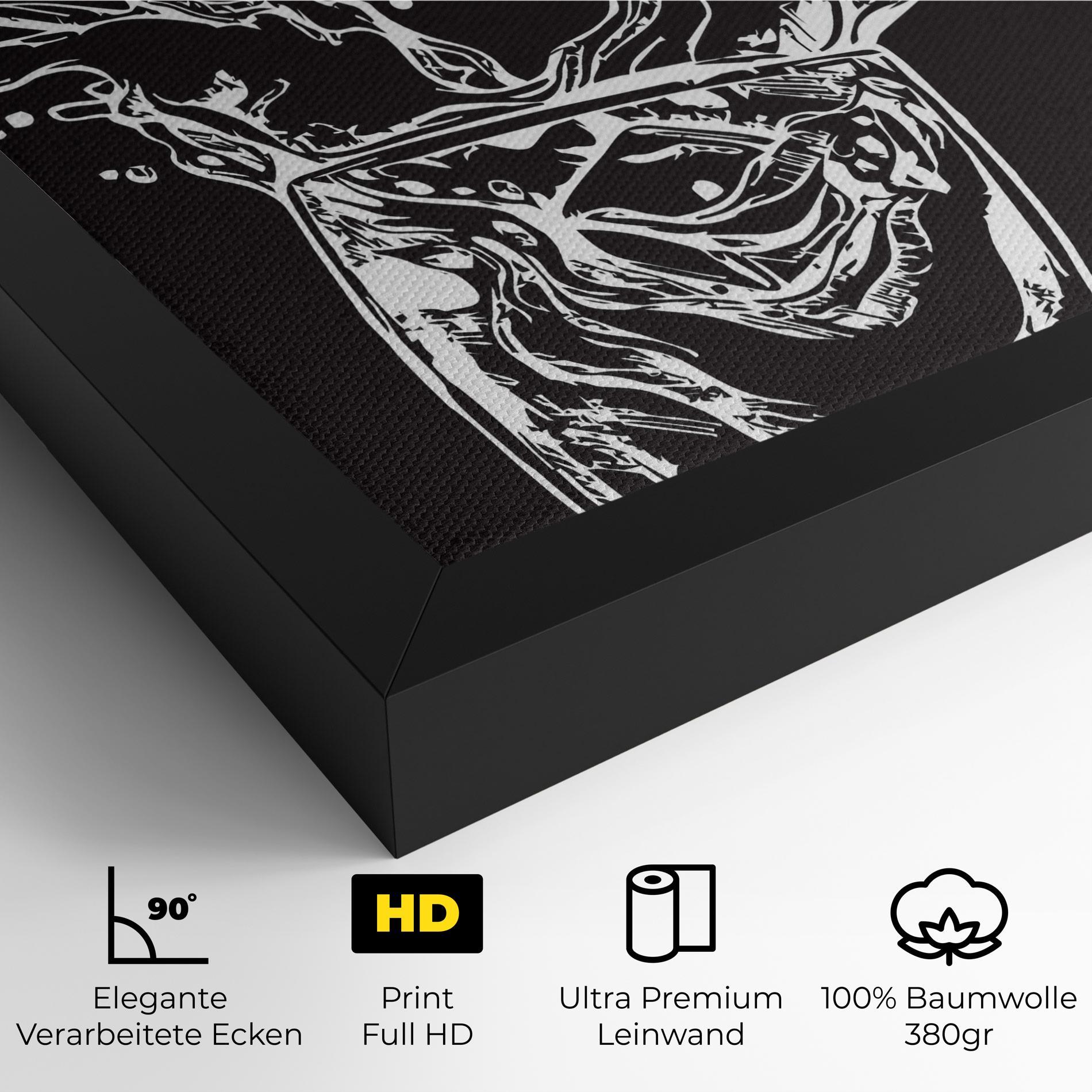 Leinwandbild Ice Splash Drink mockup 4