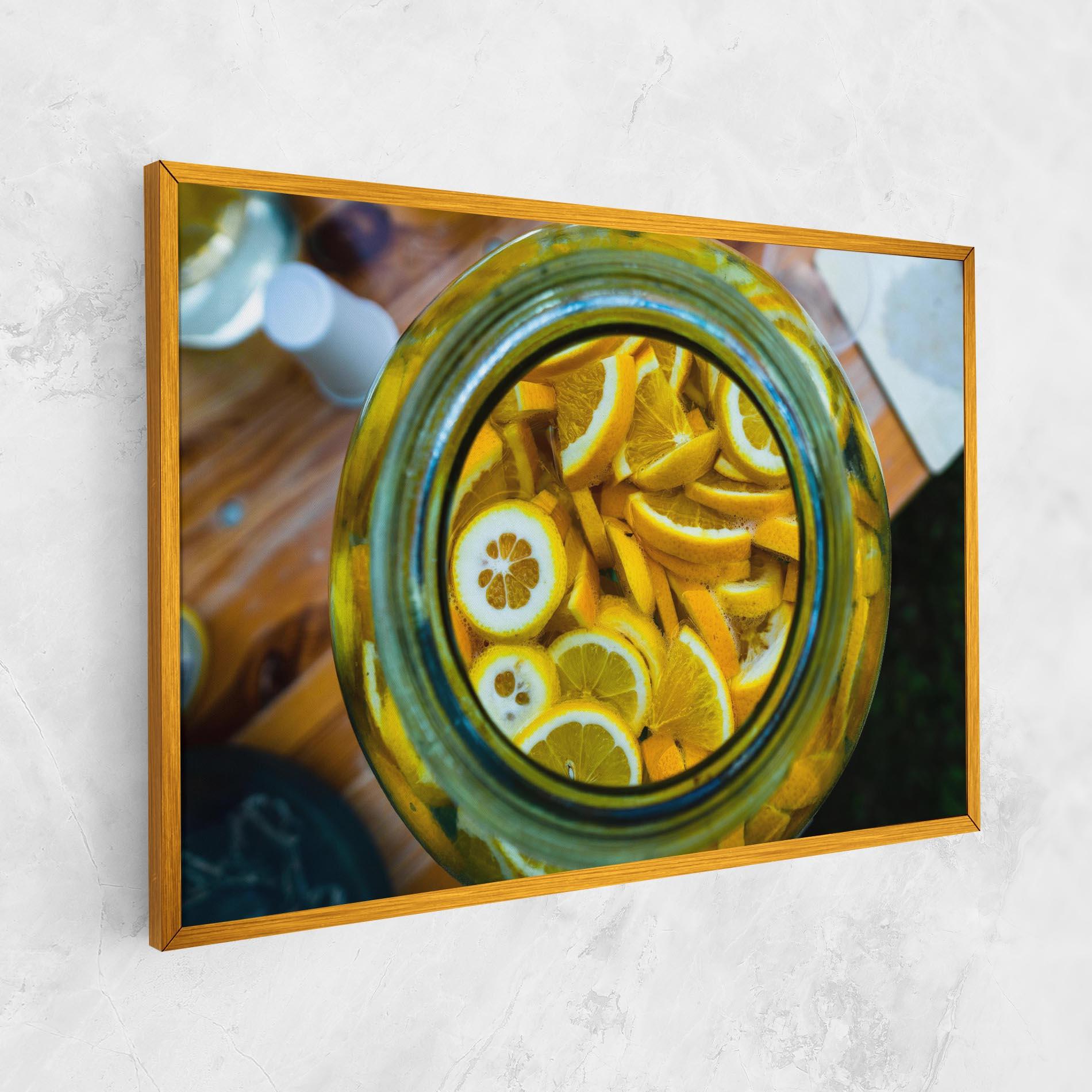 Leinwandbild Big Limonade mockup 1
