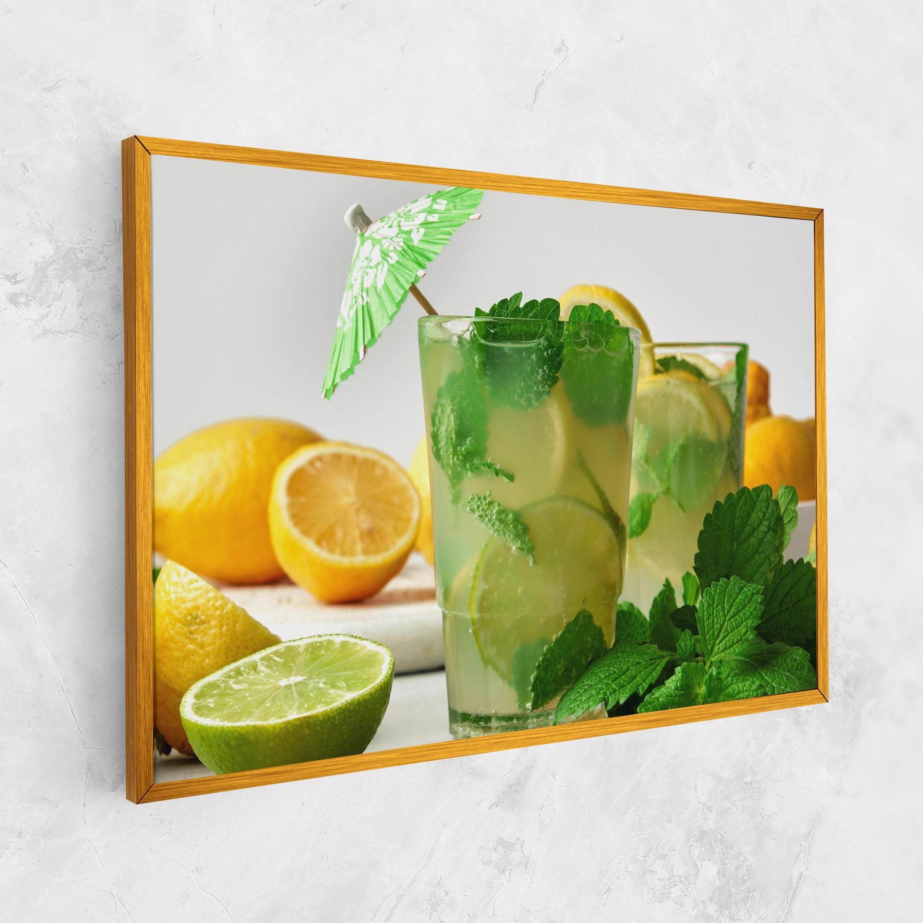 Mint Leaves Lemonade mockup 1