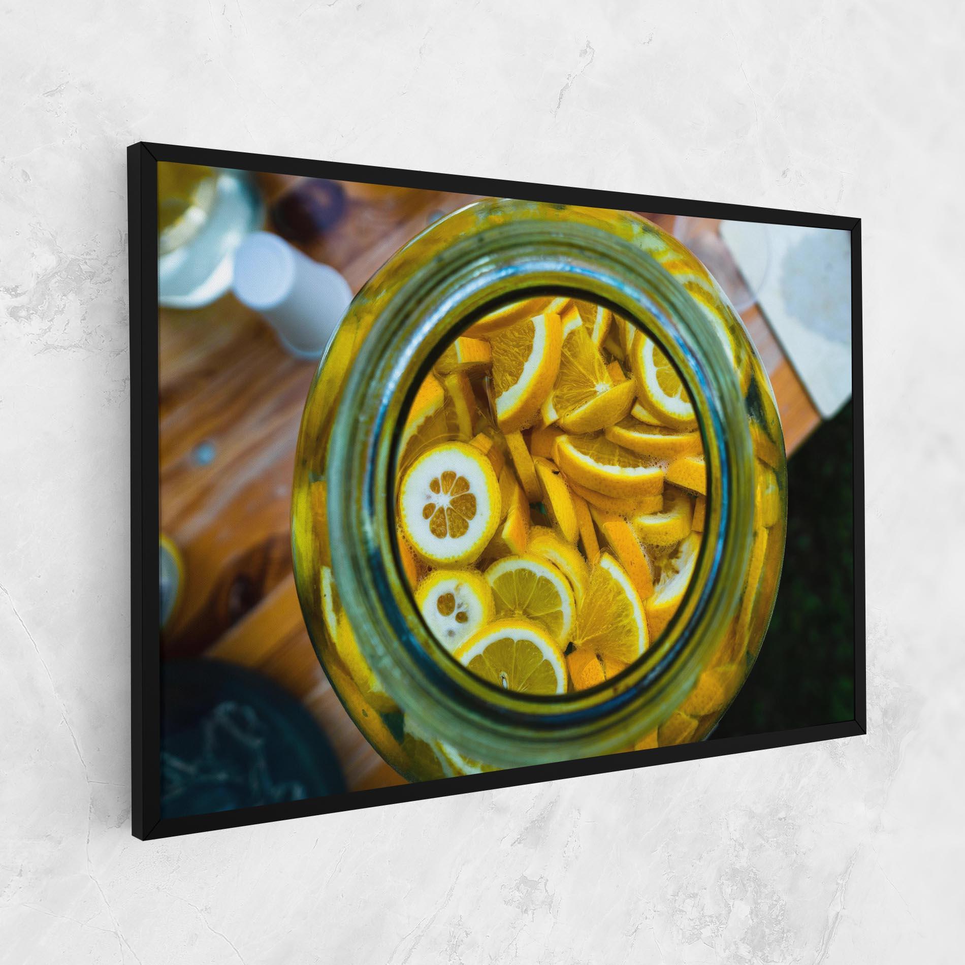 Leinwandbild Big Limonade mockup 1