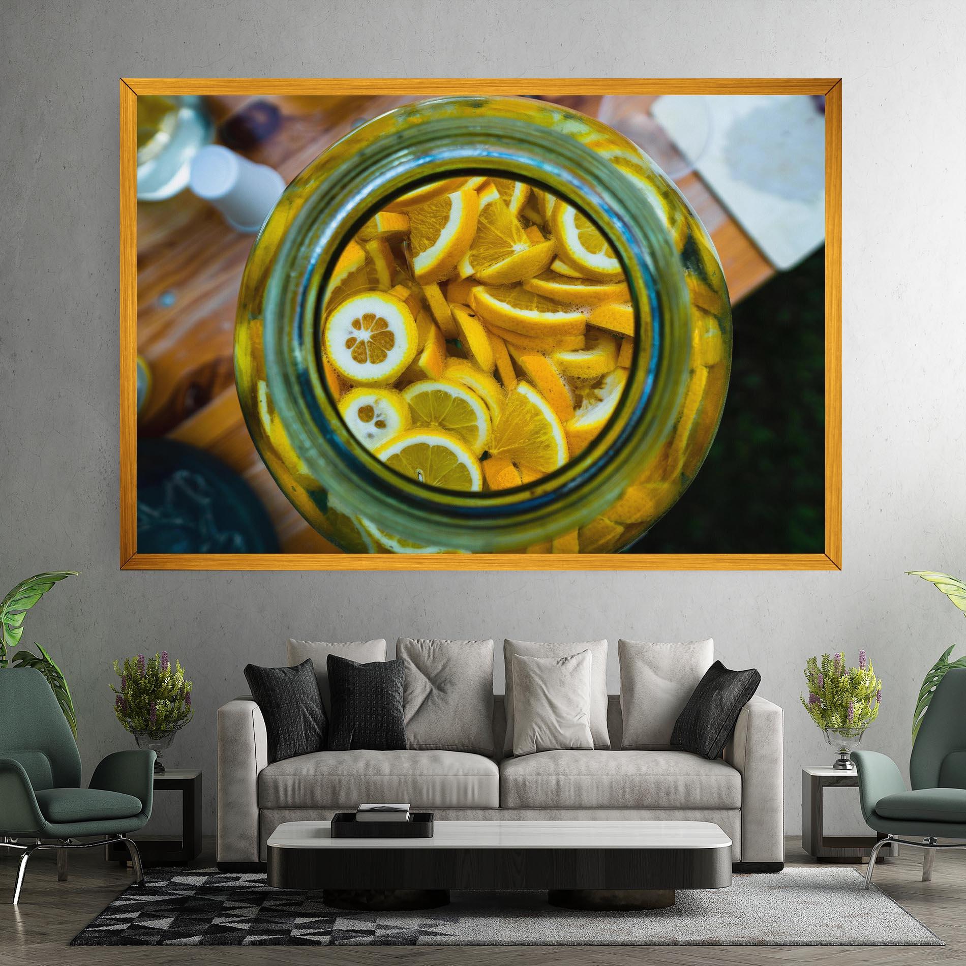 Leinwandbild Big Limonade mockup 7