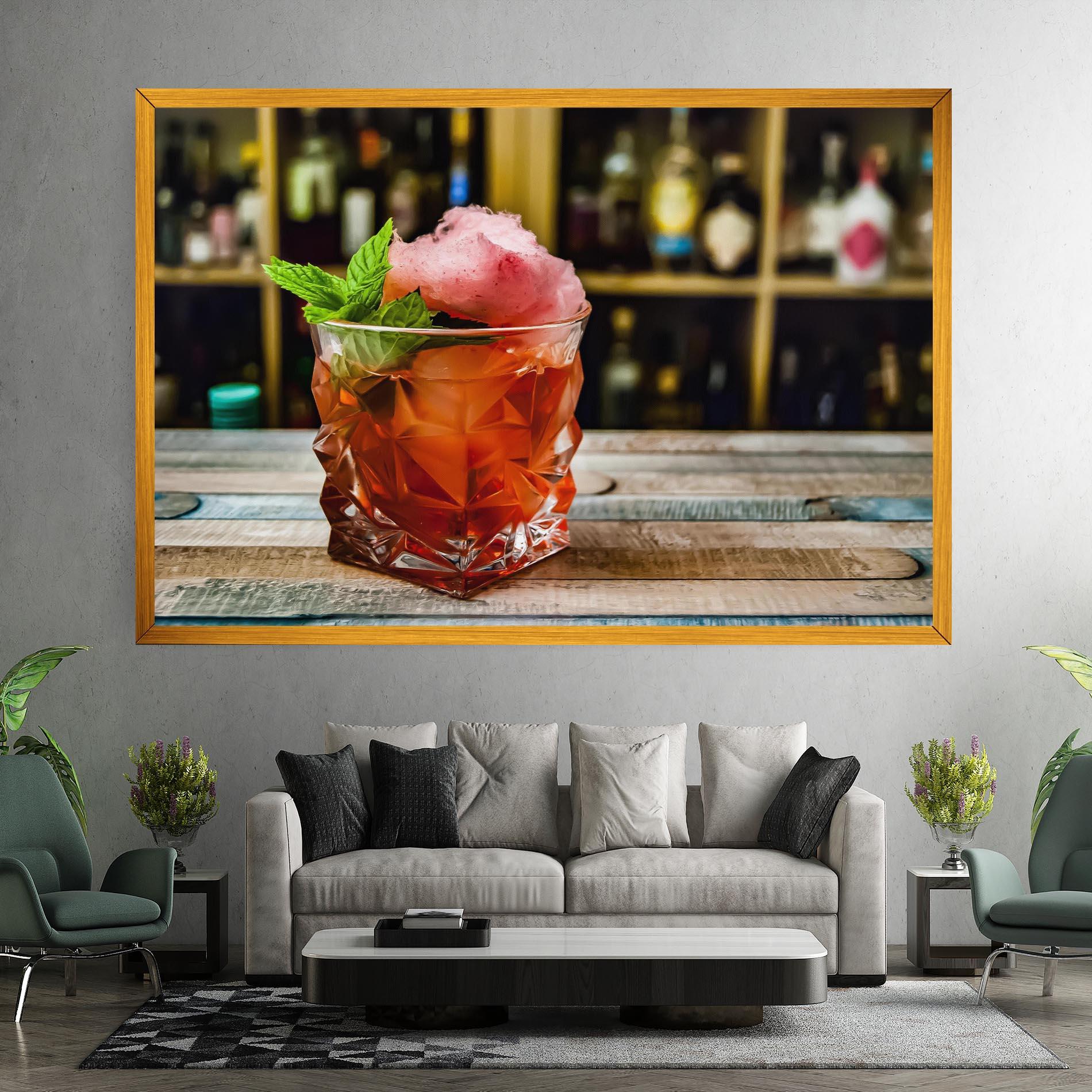 Leinwandbild Cola Drink mockup 7