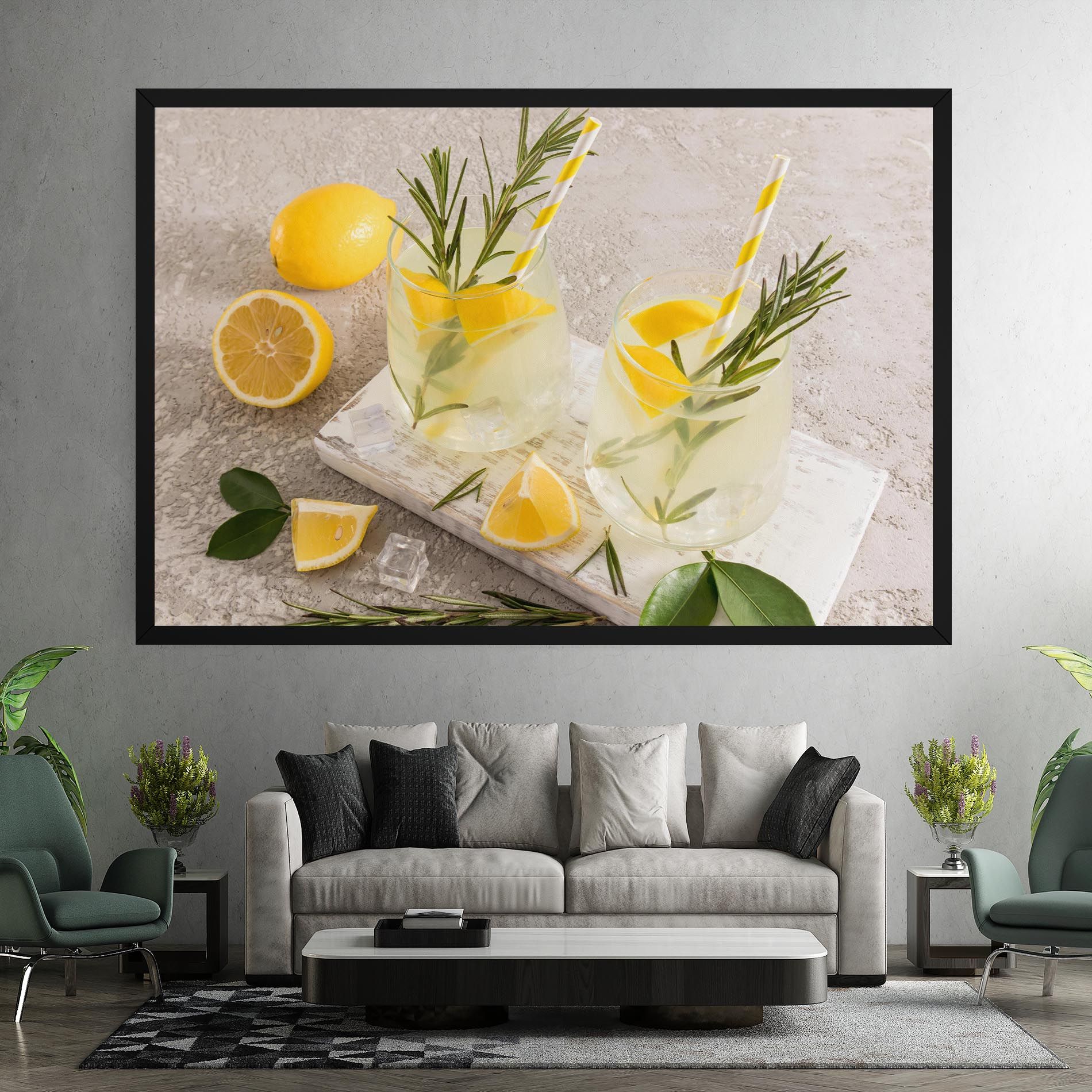 Homemade Rosemary Drink mockup 7