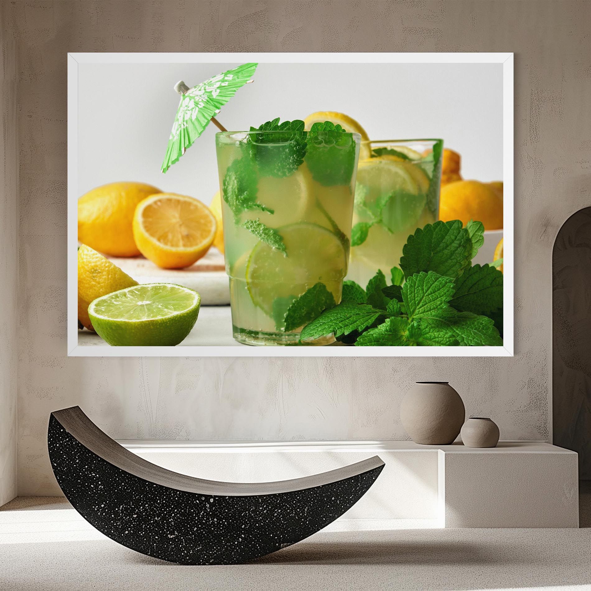Mint Leaves Lemonade mockup 8