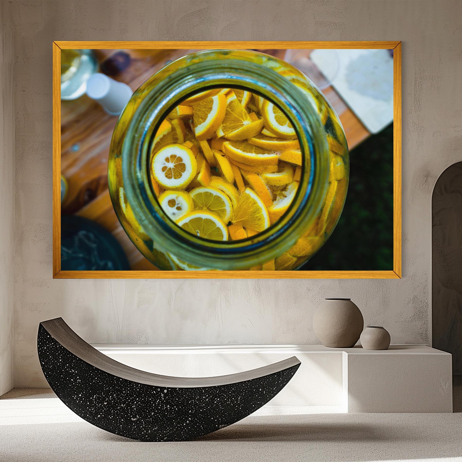 Leinwandbild Big Limonade mockup 8