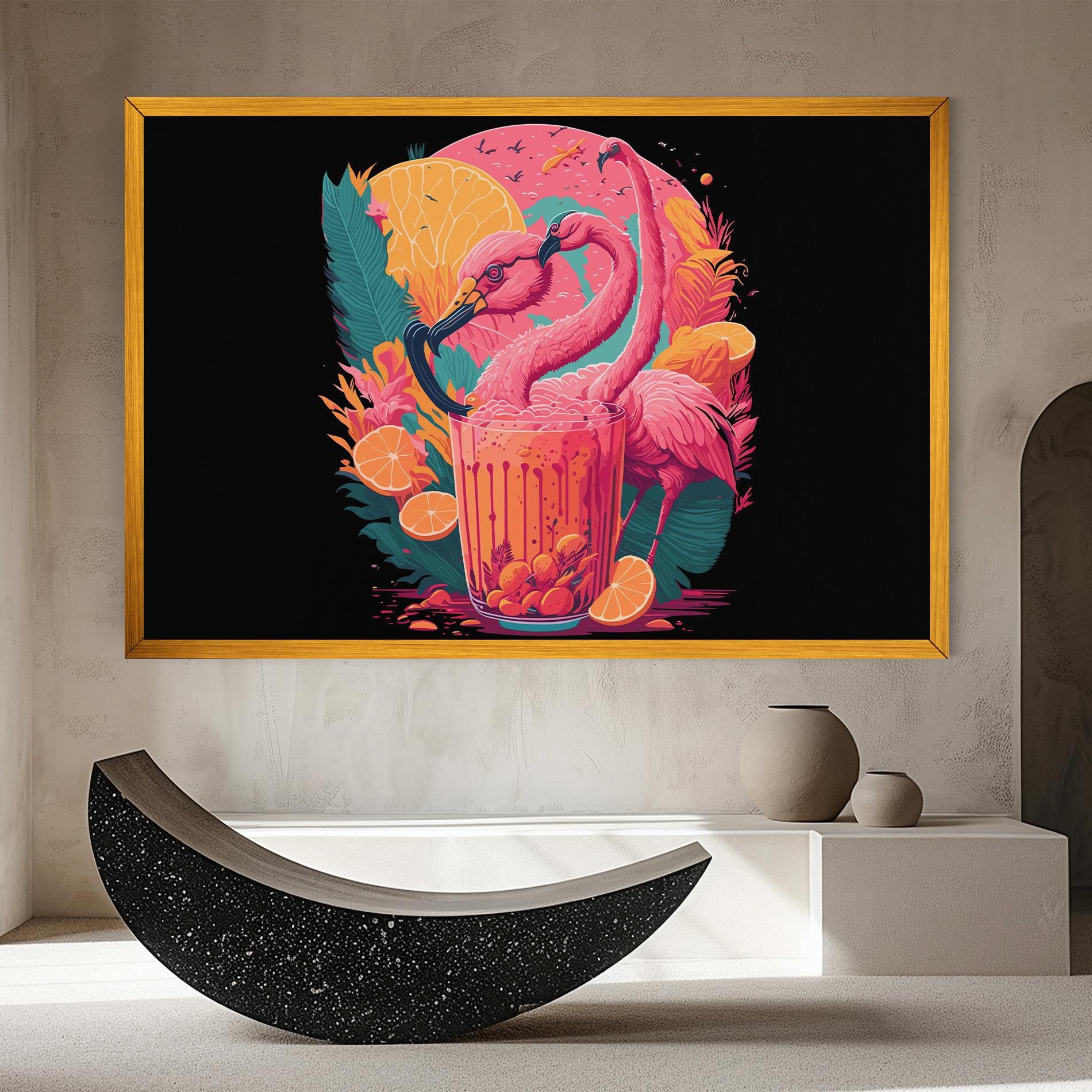 Pink Bird Drink mockup 8