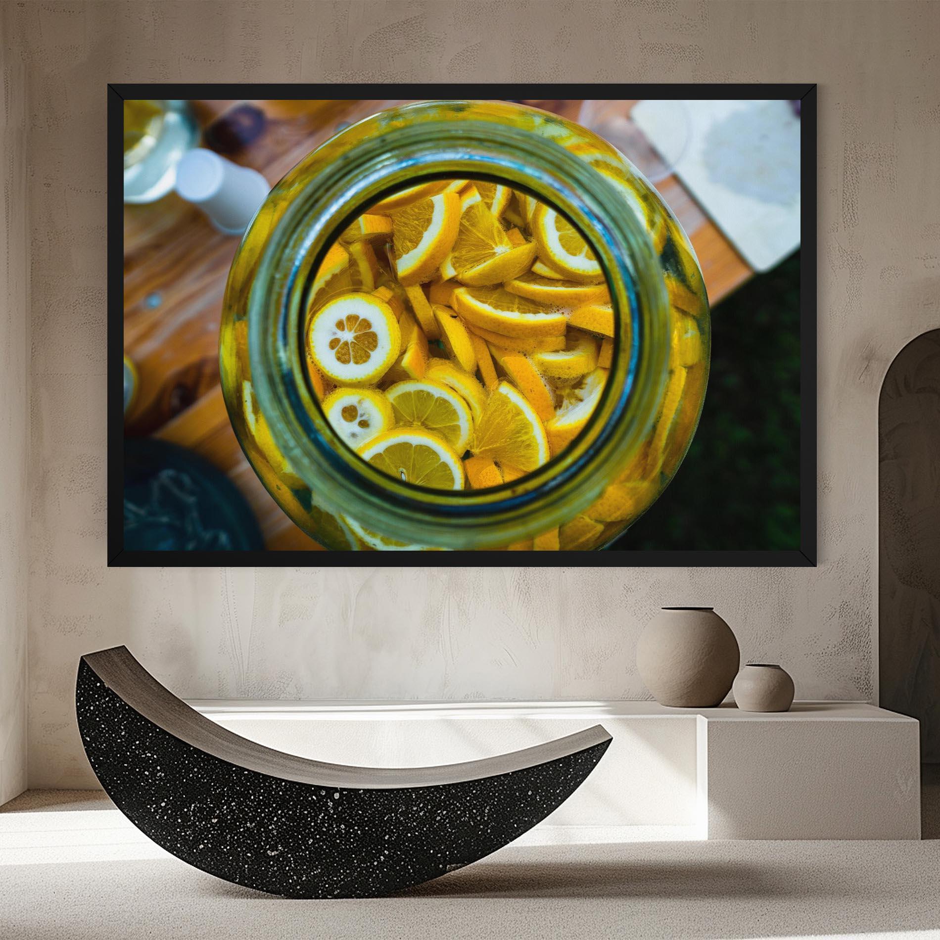 Leinwandbild Big Limonade mockup 8