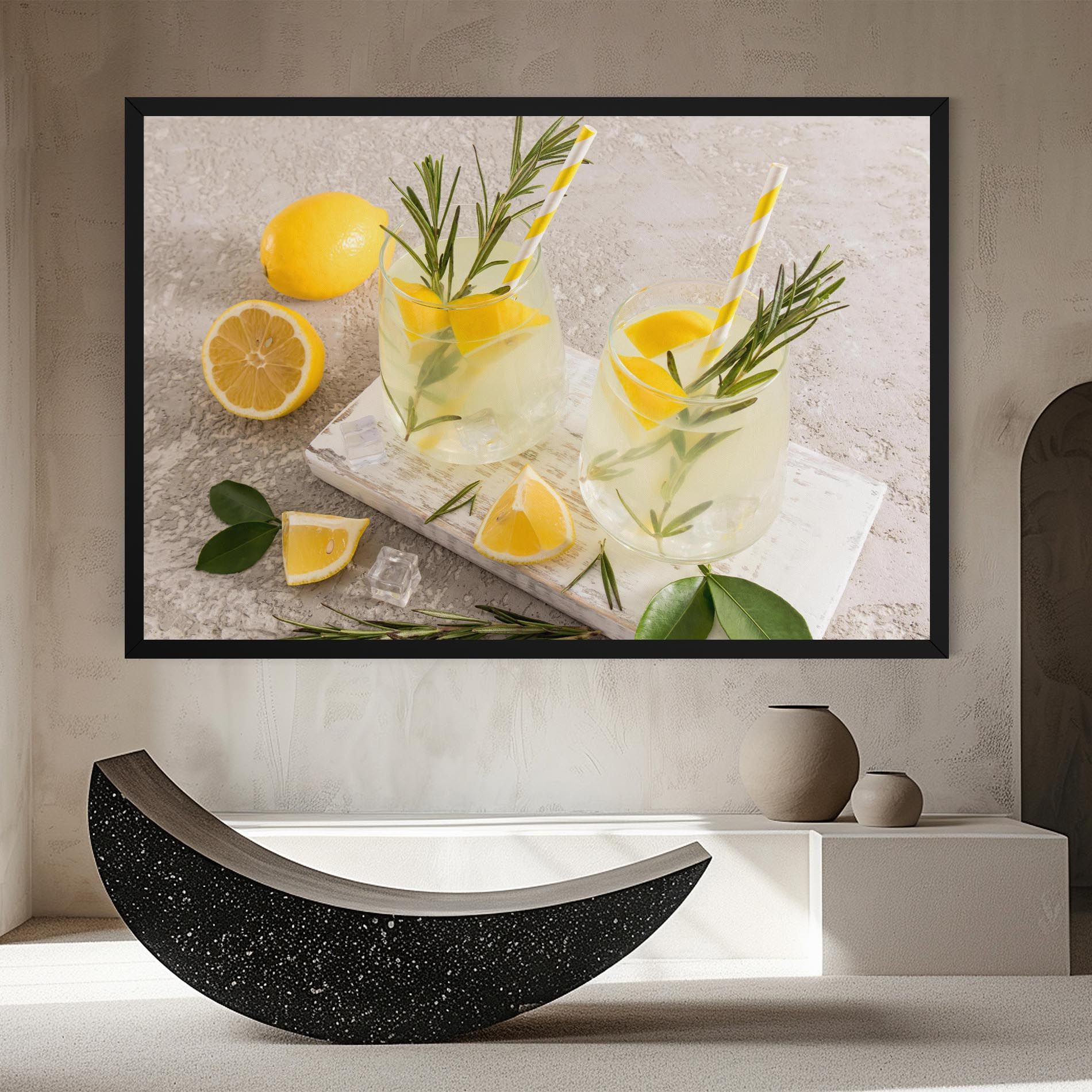 Homemade Rosemary Drink mockup 8