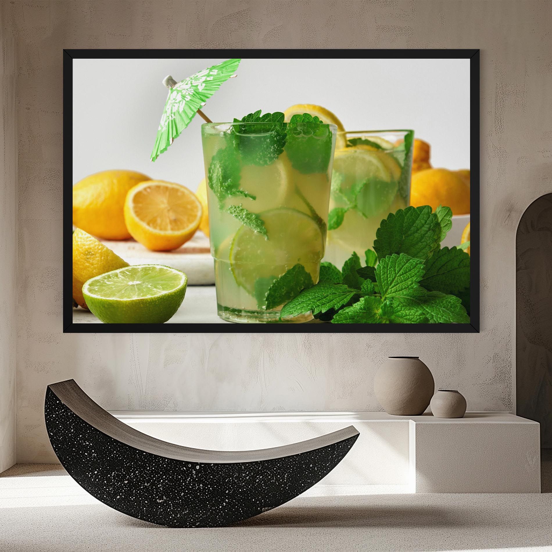 Mint Leaves Lemonade mockup 8