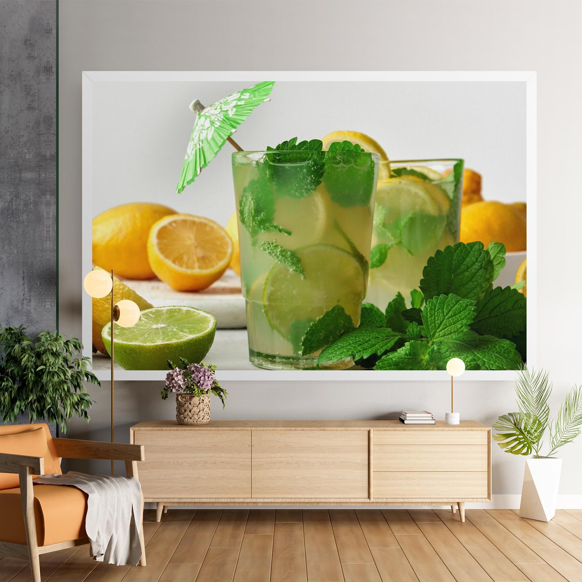 Mint Leaves Lemonade mockup 9