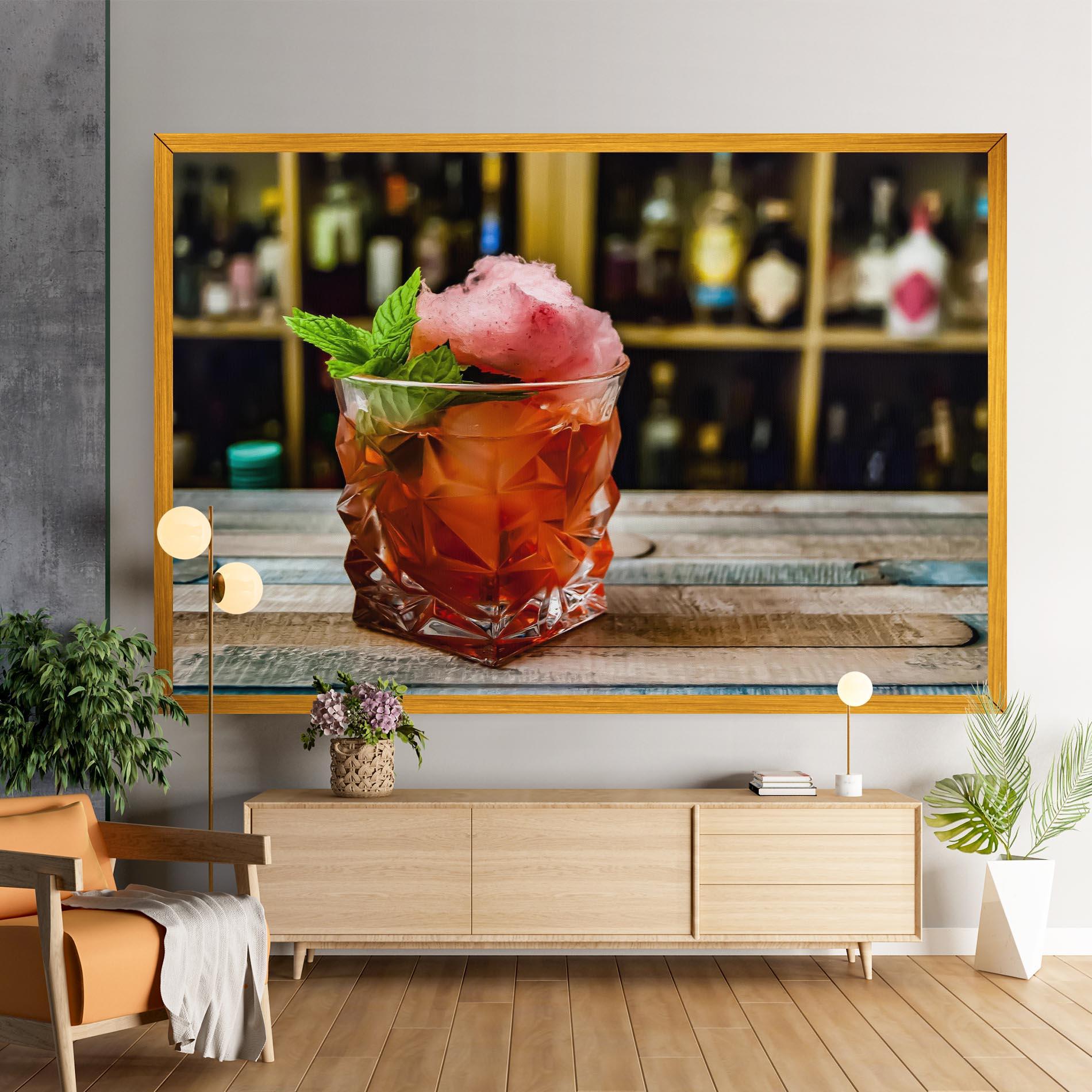 Leinwandbild Cola Drink mockup 9