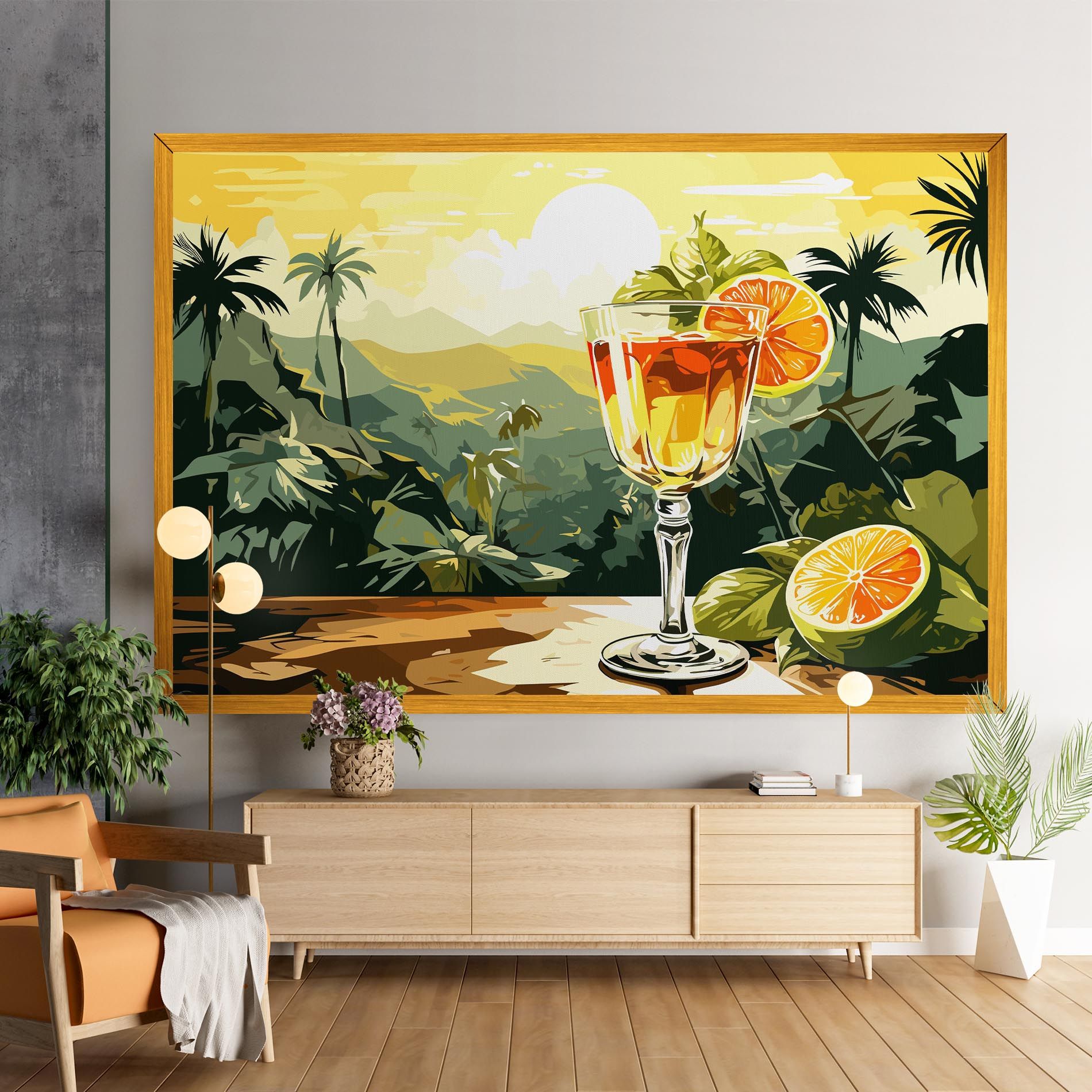Orange Drink mockup 9
