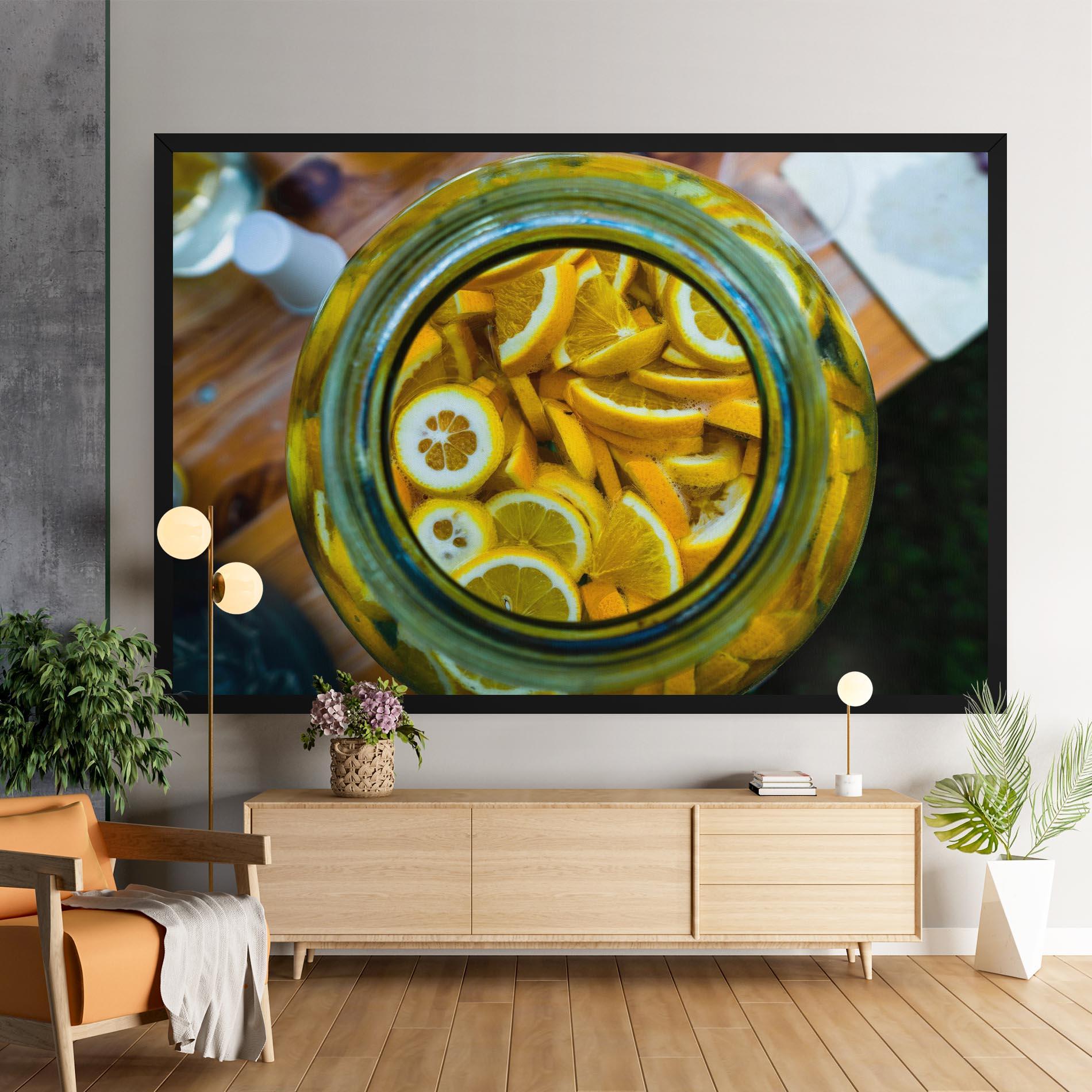 Leinwandbild Big Limonade mockup 9