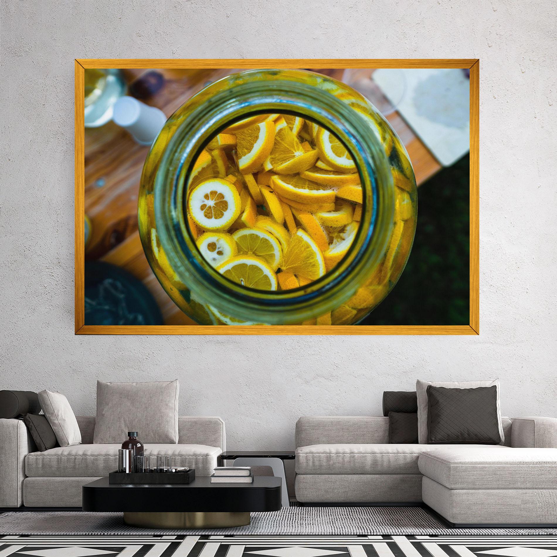 Leinwandbild Big Limonade mockup 2