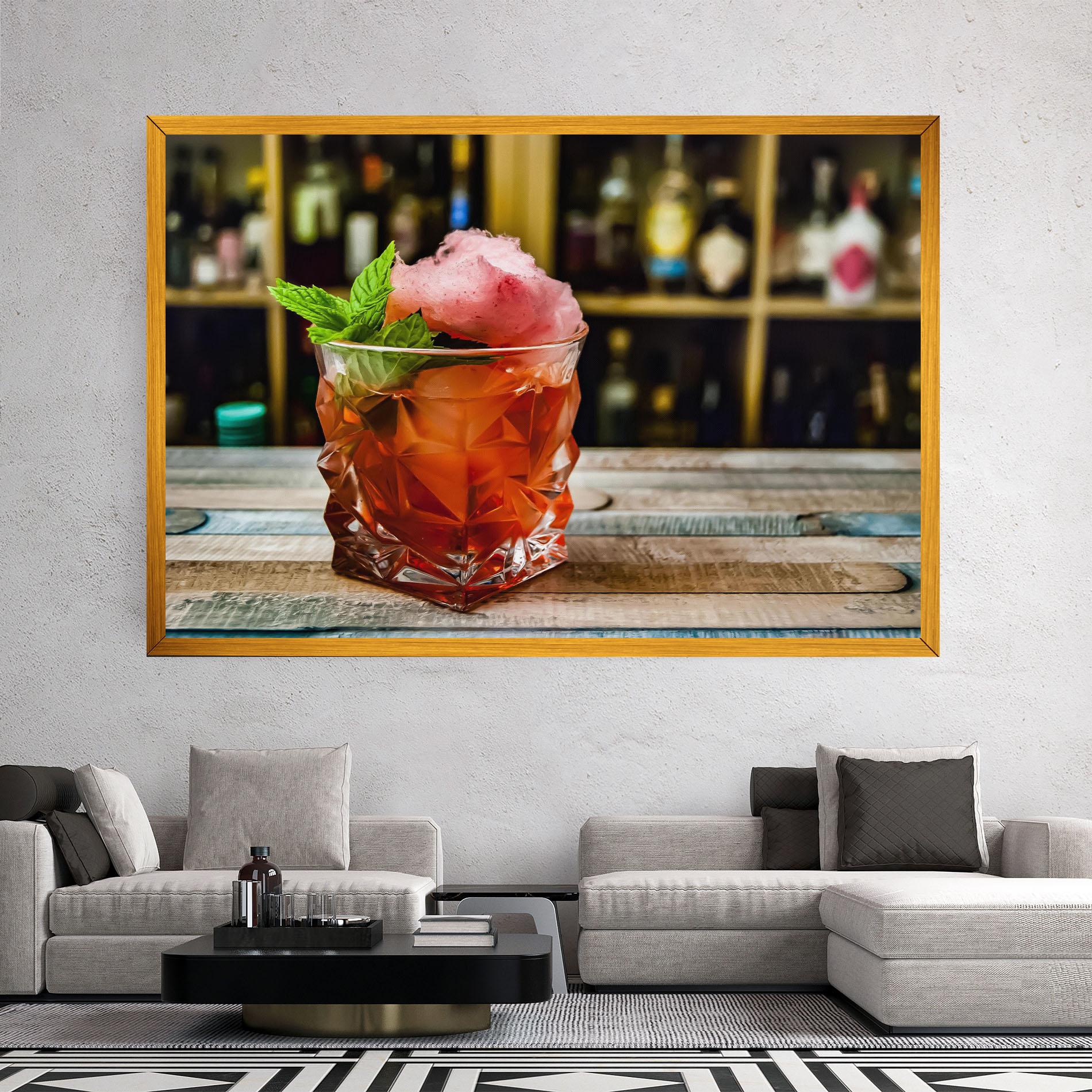 Leinwandbild Cola Drink mockup 2