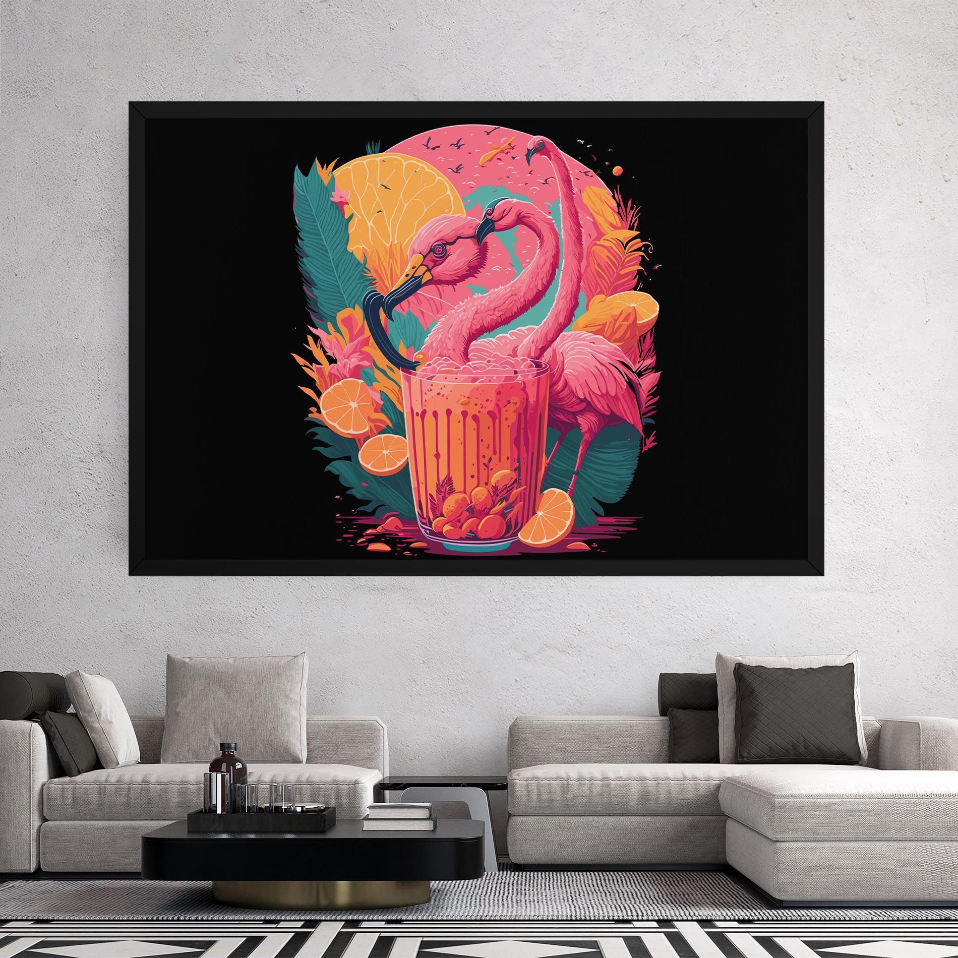 Pink Bird Drink mockup 2