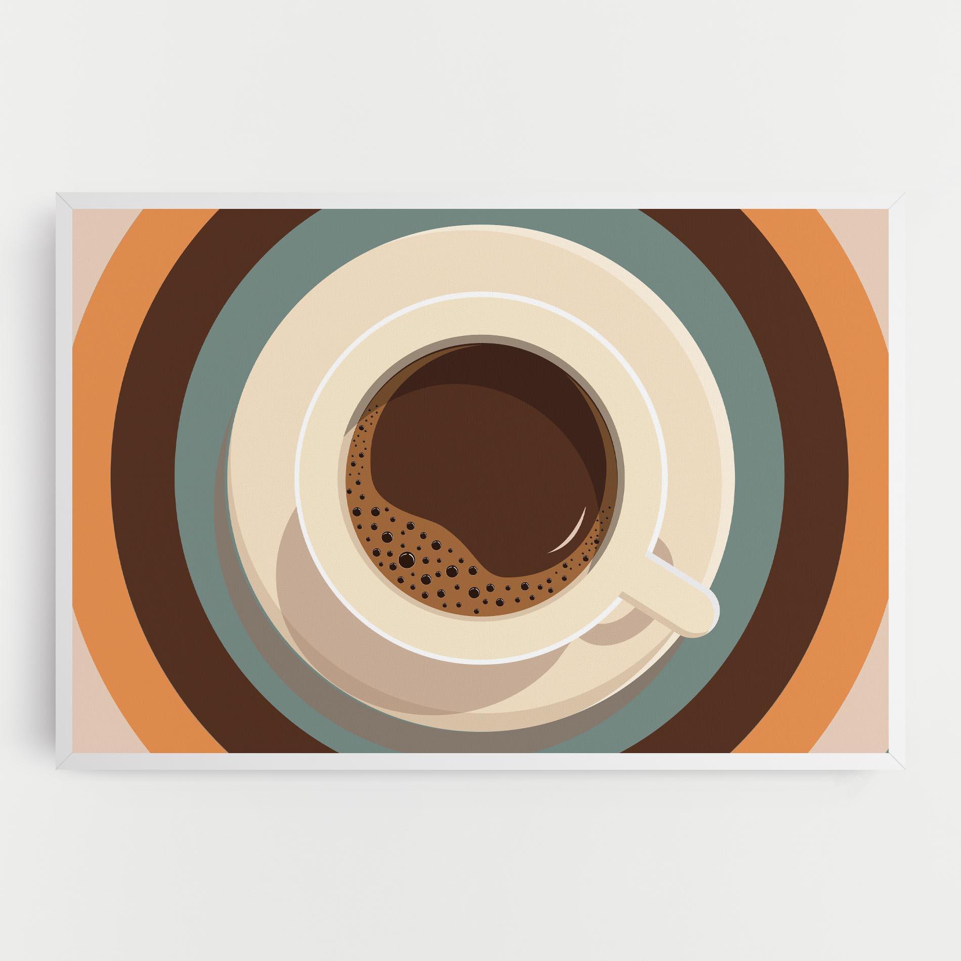 Leinwandbild Coffee Cup mockup 0