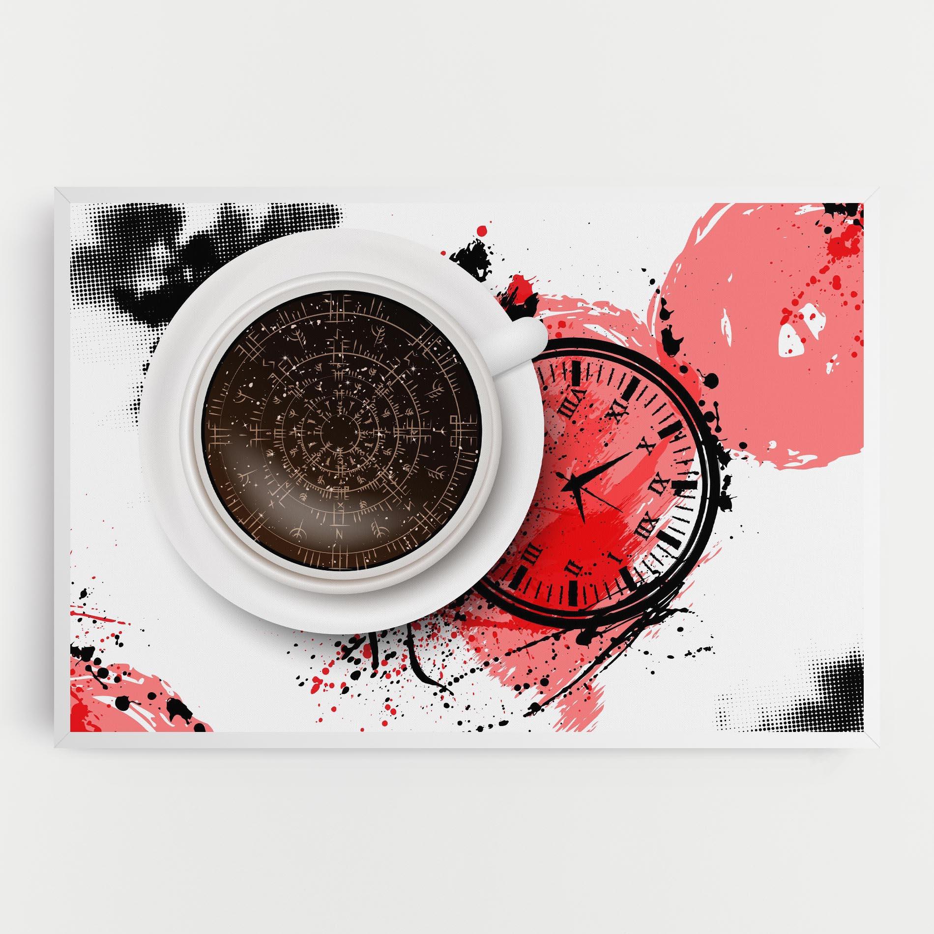 Leinwandbild Coffee Reading mockup 0