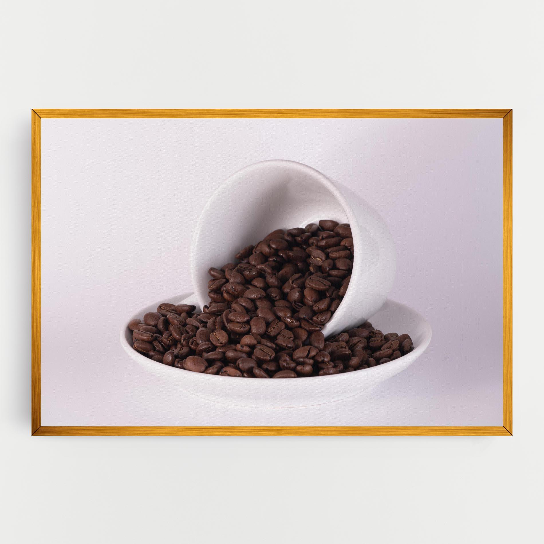 Leinwandbild Bowl Of Coffee mockup 0