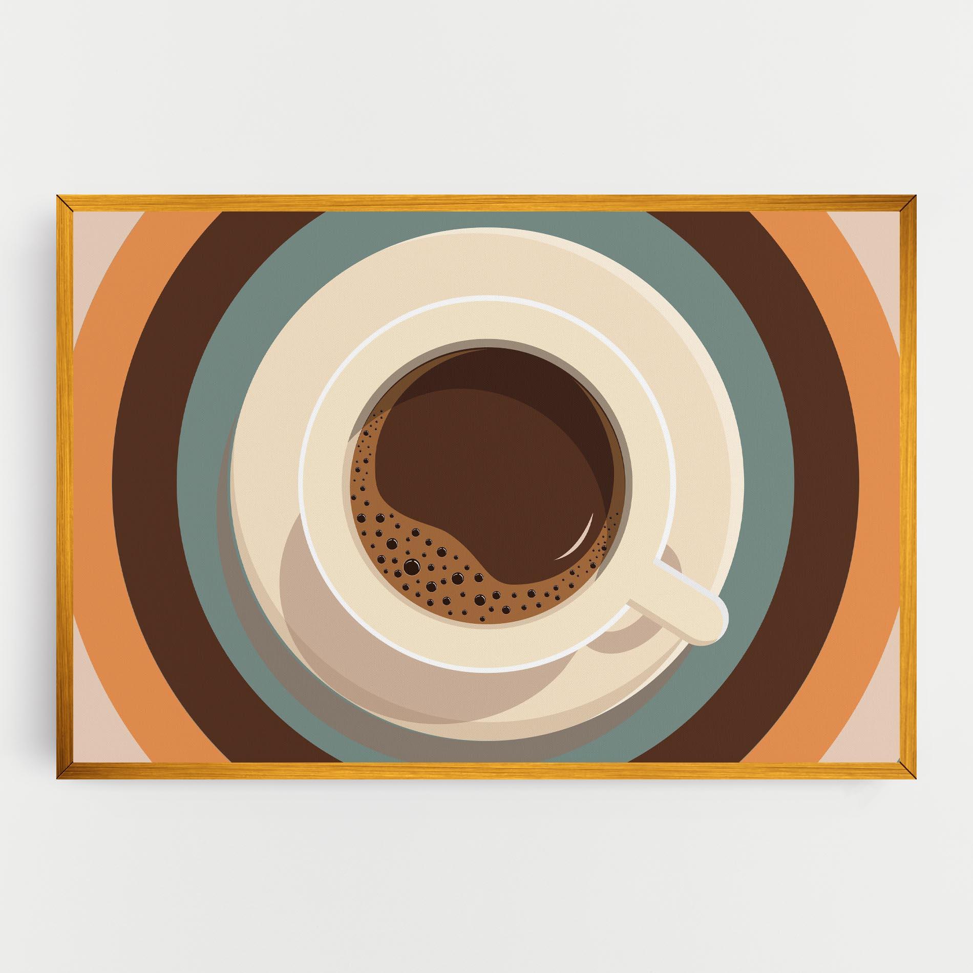 Leinwandbild Coffee Cup mockup 0