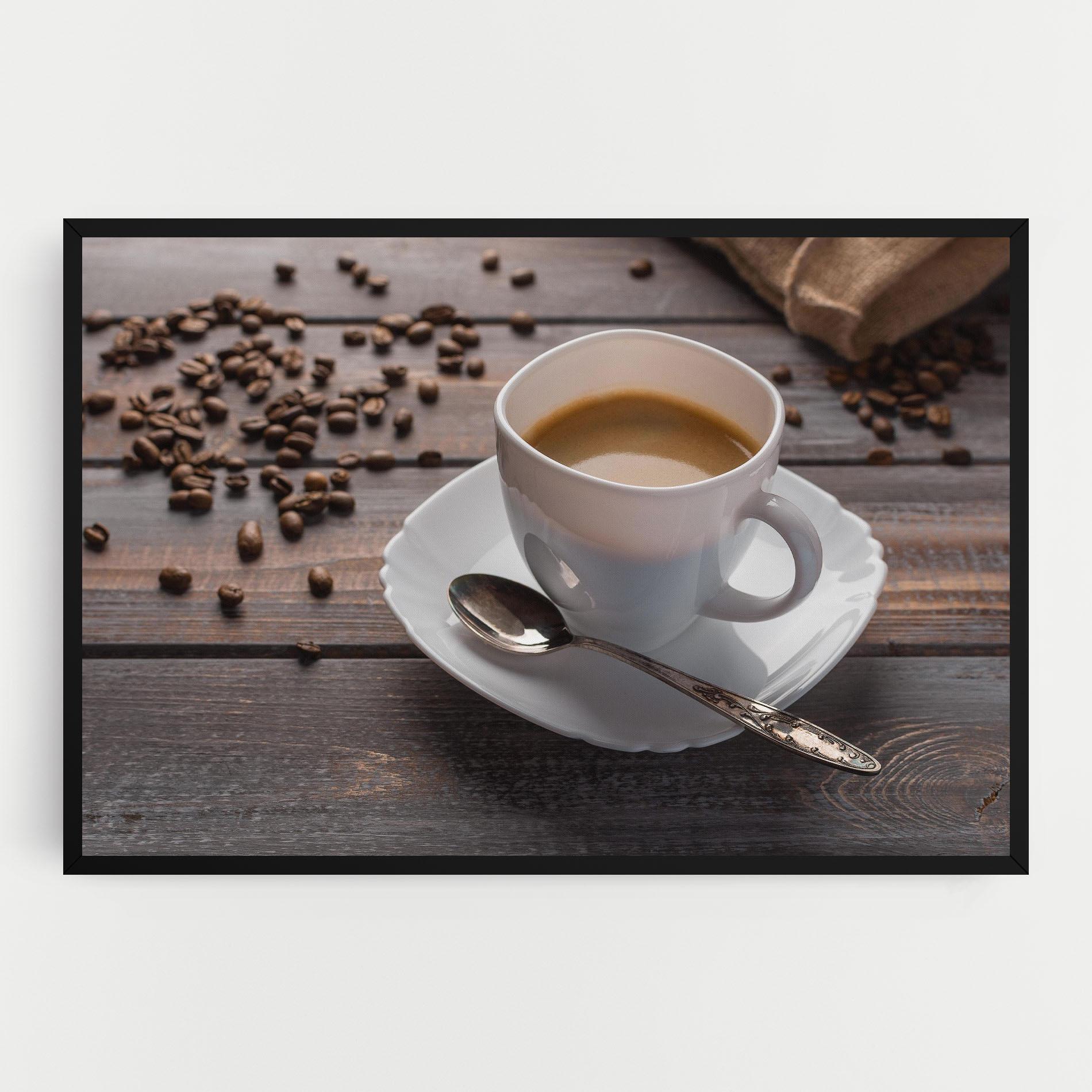 Leinwandbild Aroma Coffee mockup 0