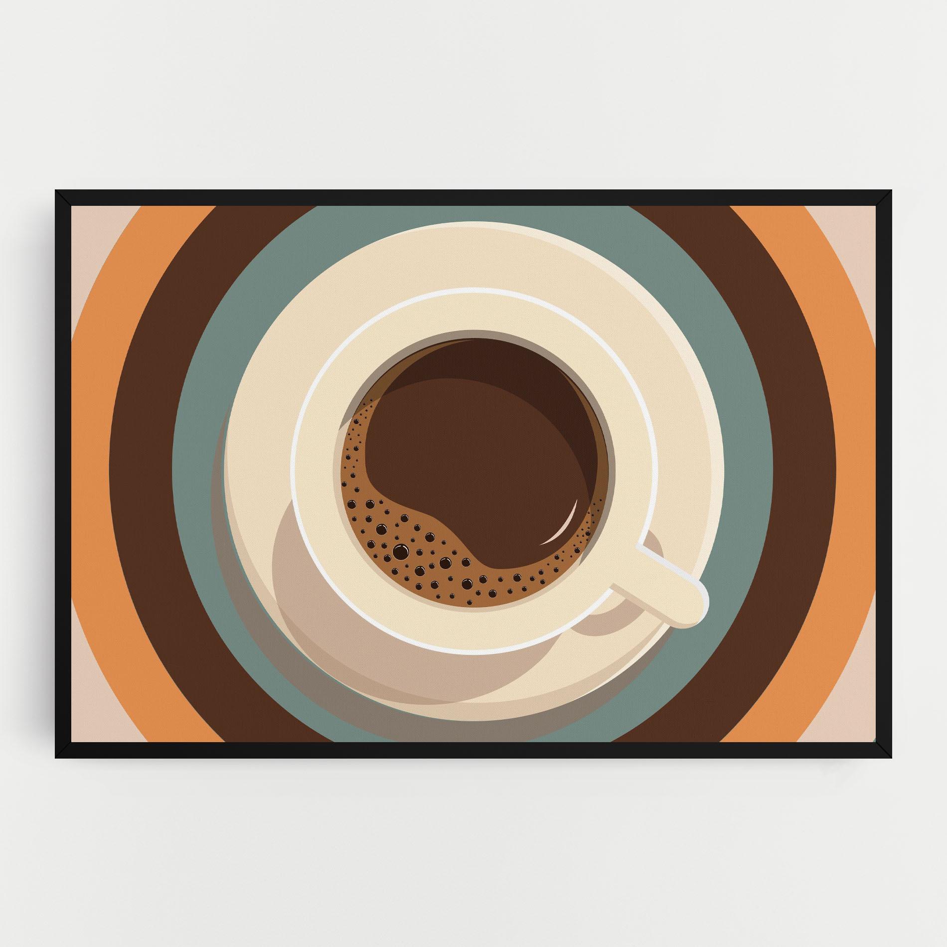 Leinwandbild Coffee Cup mockup 0