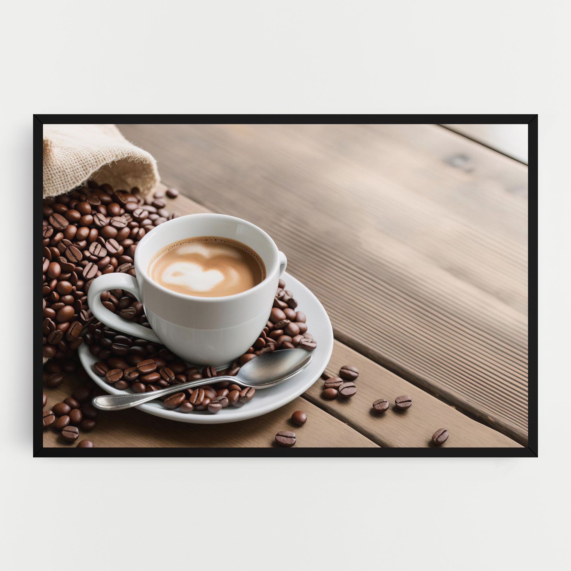 Coffee On Table mockup 0
