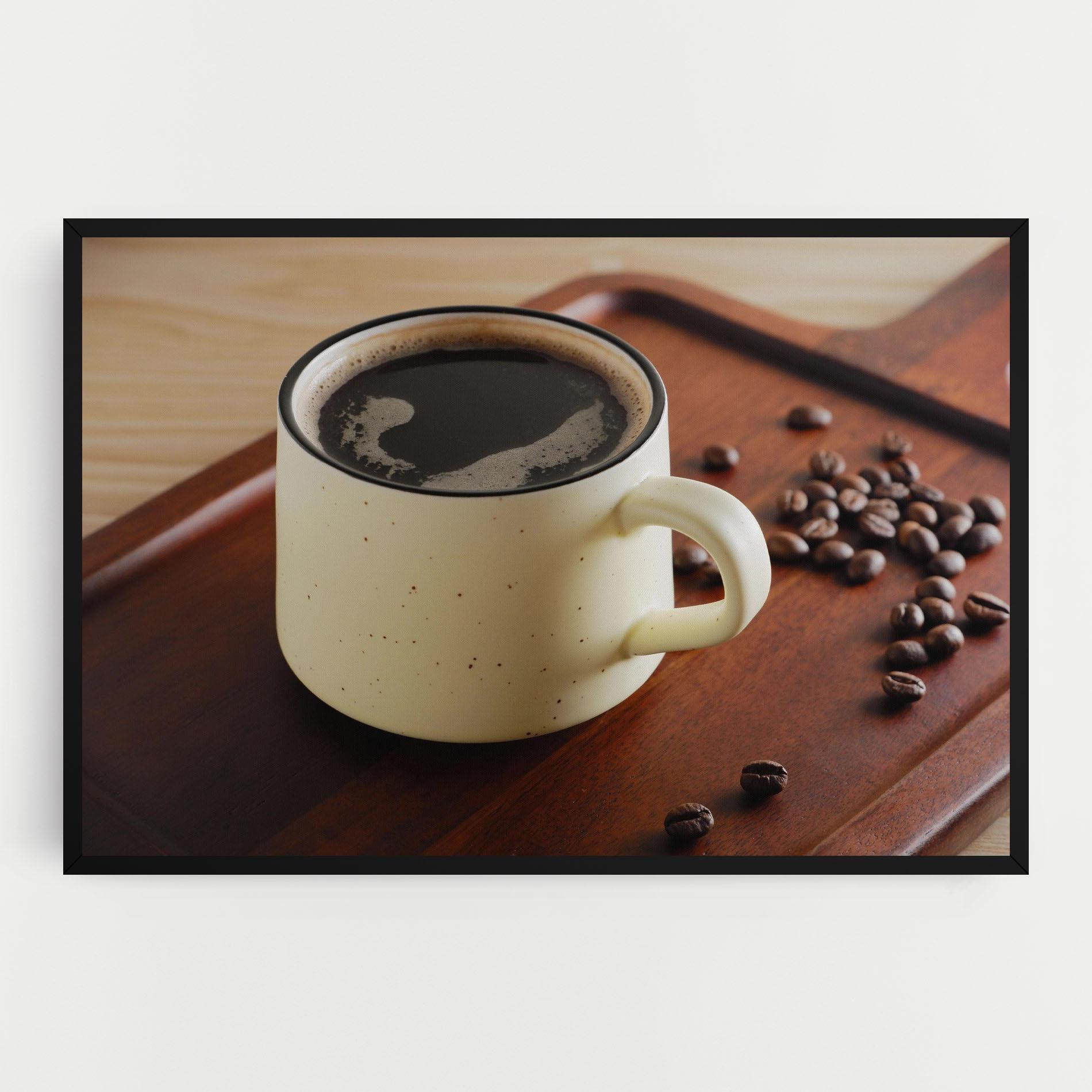 Leinwandbild Coffee Served mockup 0