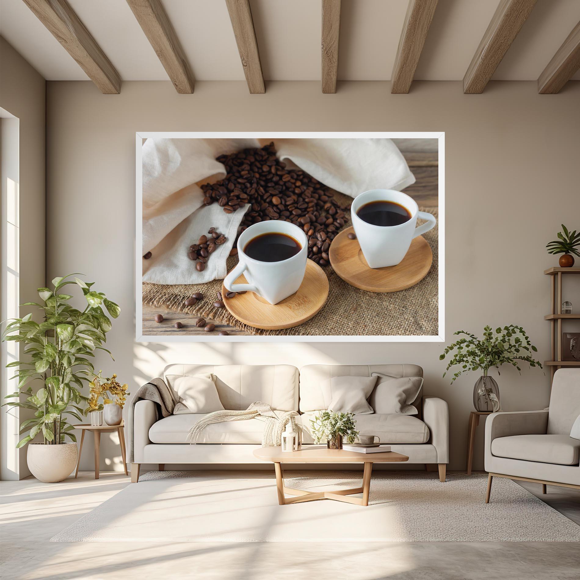 Leinwandbild Fresh Espresso mockup 6