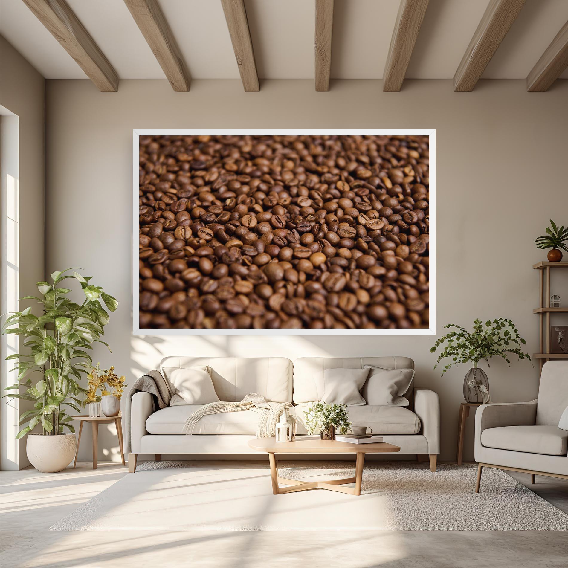 Leinwandbild Fresh Roasted Coffee mockup 6