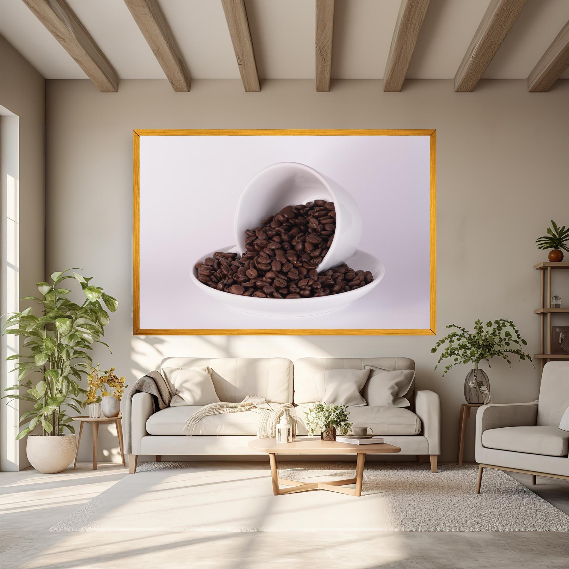 Leinwandbild Bowl Of Coffee mockup 6