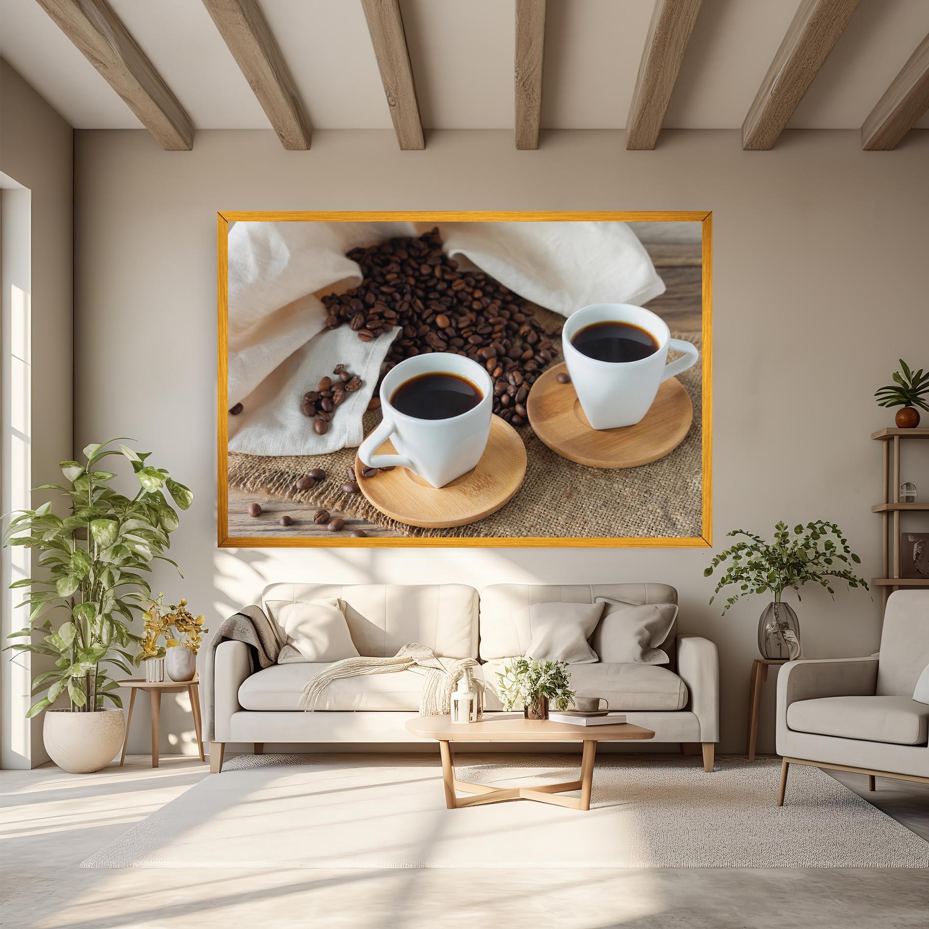 Leinwandbild Fresh Espresso mockup 6