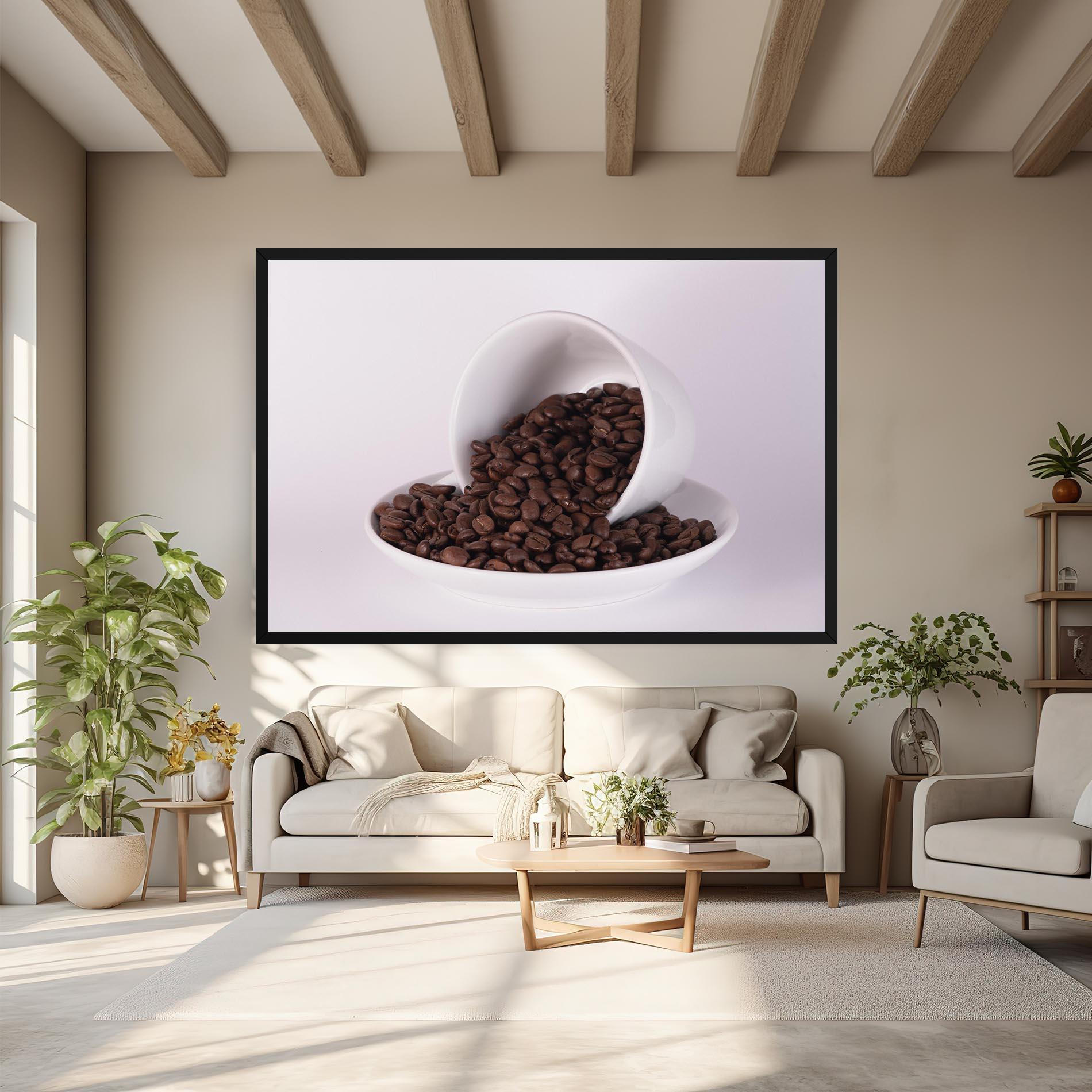 Leinwandbild Bowl Of Coffee mockup 6