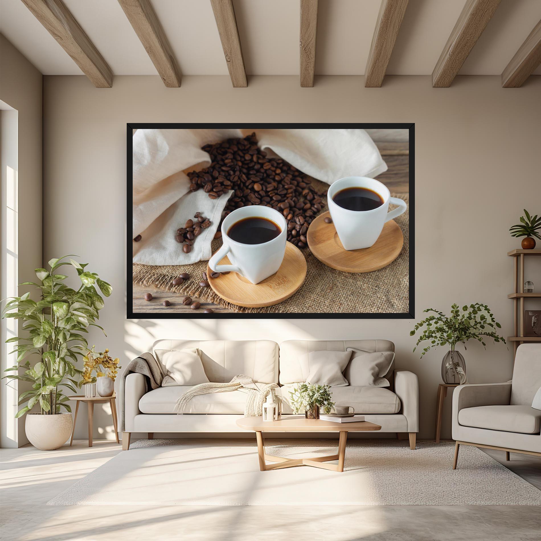 Leinwandbild Fresh Espresso mockup 6