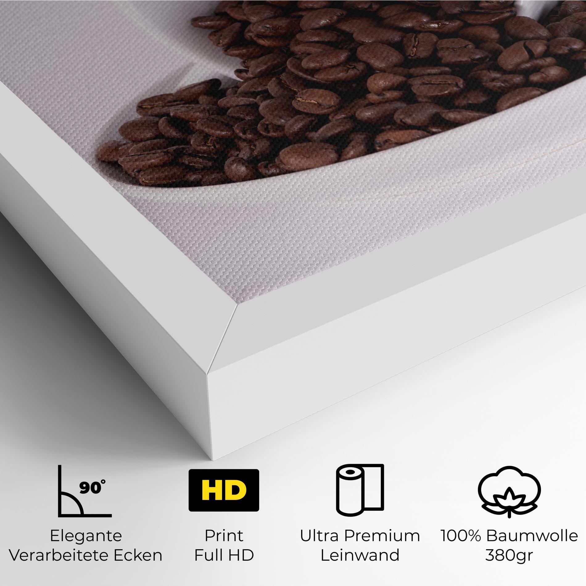 Leinwandbild Bowl Of Coffee mockup 4