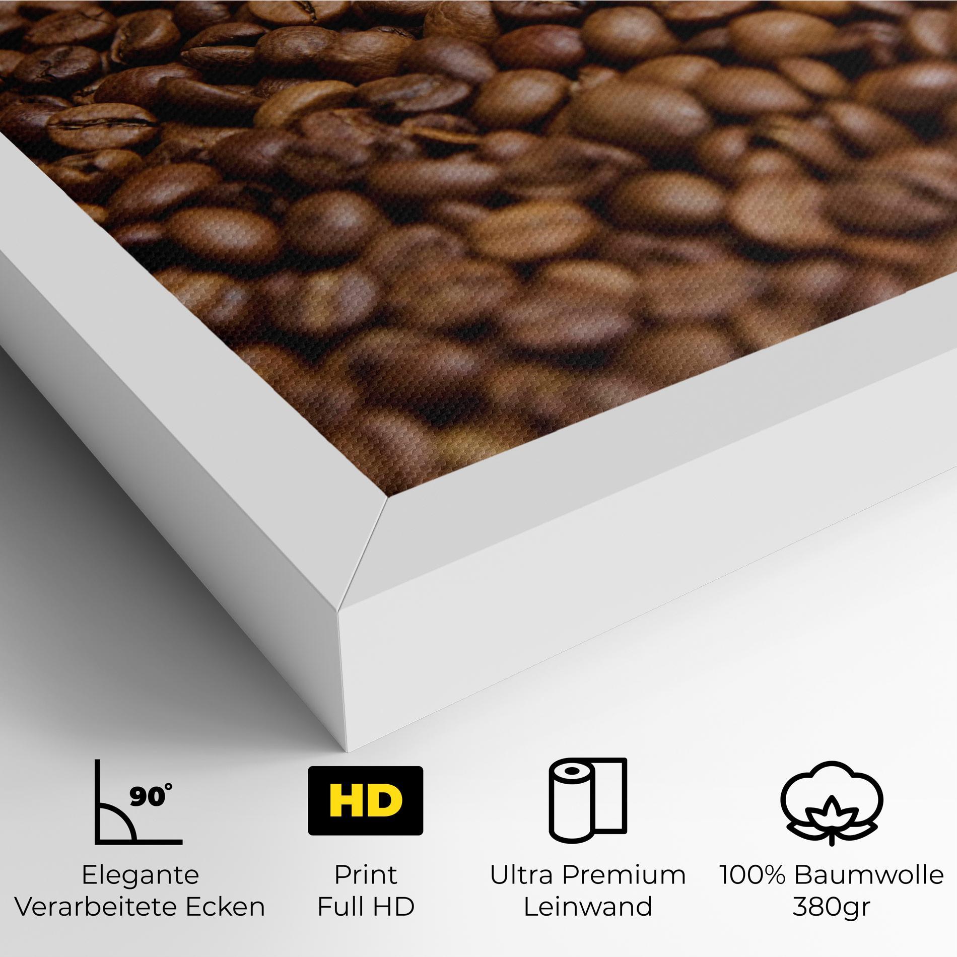 Leinwandbild Fresh Roasted Coffee mockup 4